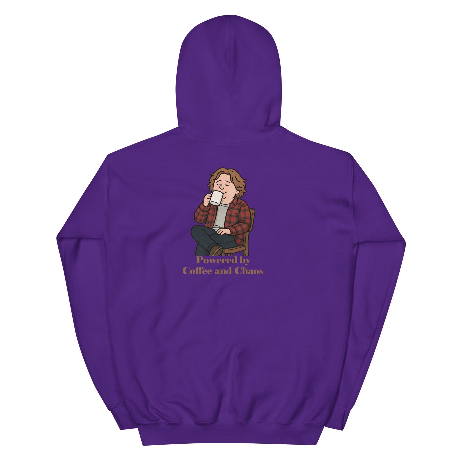 Lewis Capaldi Unisex Hoodie - Powered By Coffee And Chaos - Funny Quotes alcyone213k