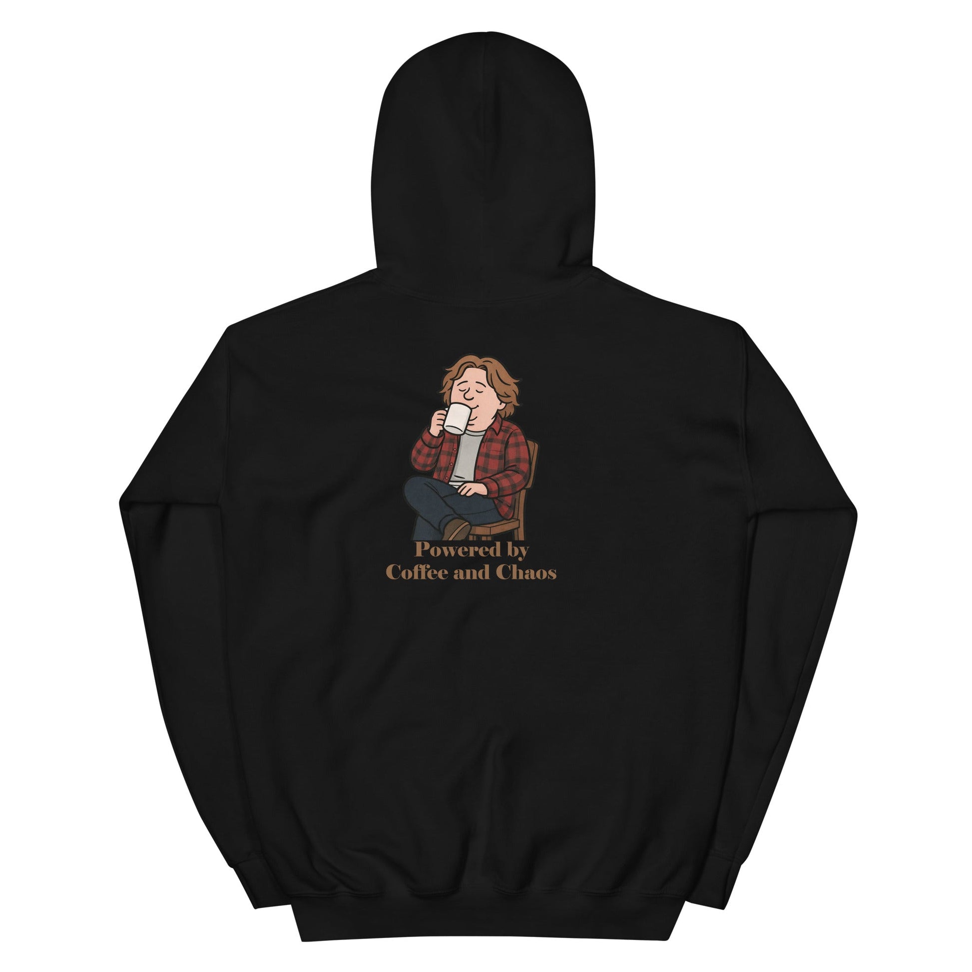 Lewis Capaldi Unisex Hoodie - Powered By Coffee And Chaos - Funny Quotes alcyone213k