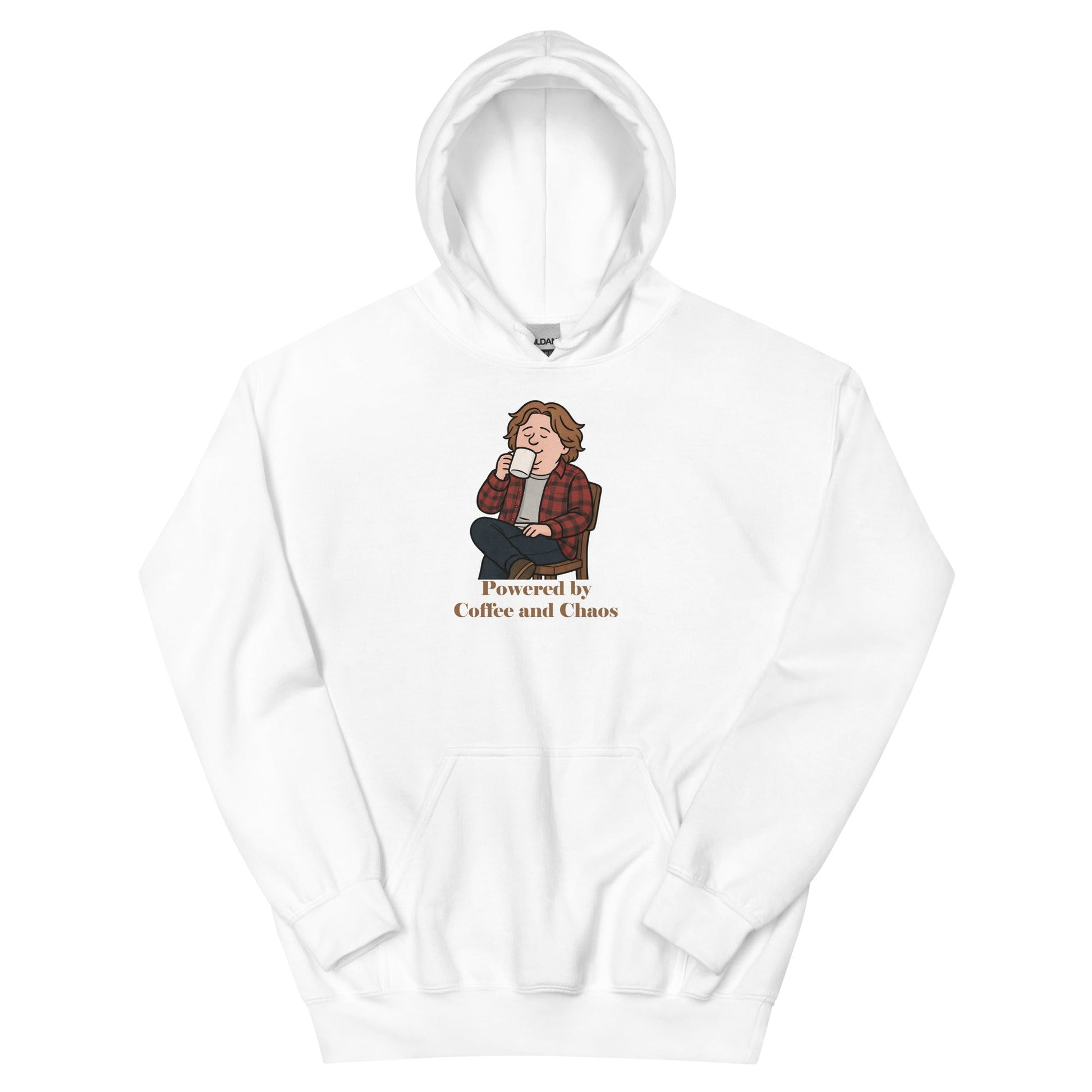 Lewis Capaldi Unisex Hoodie - Powered By Coffee And Chaos - Funny Quotes alcyone213k