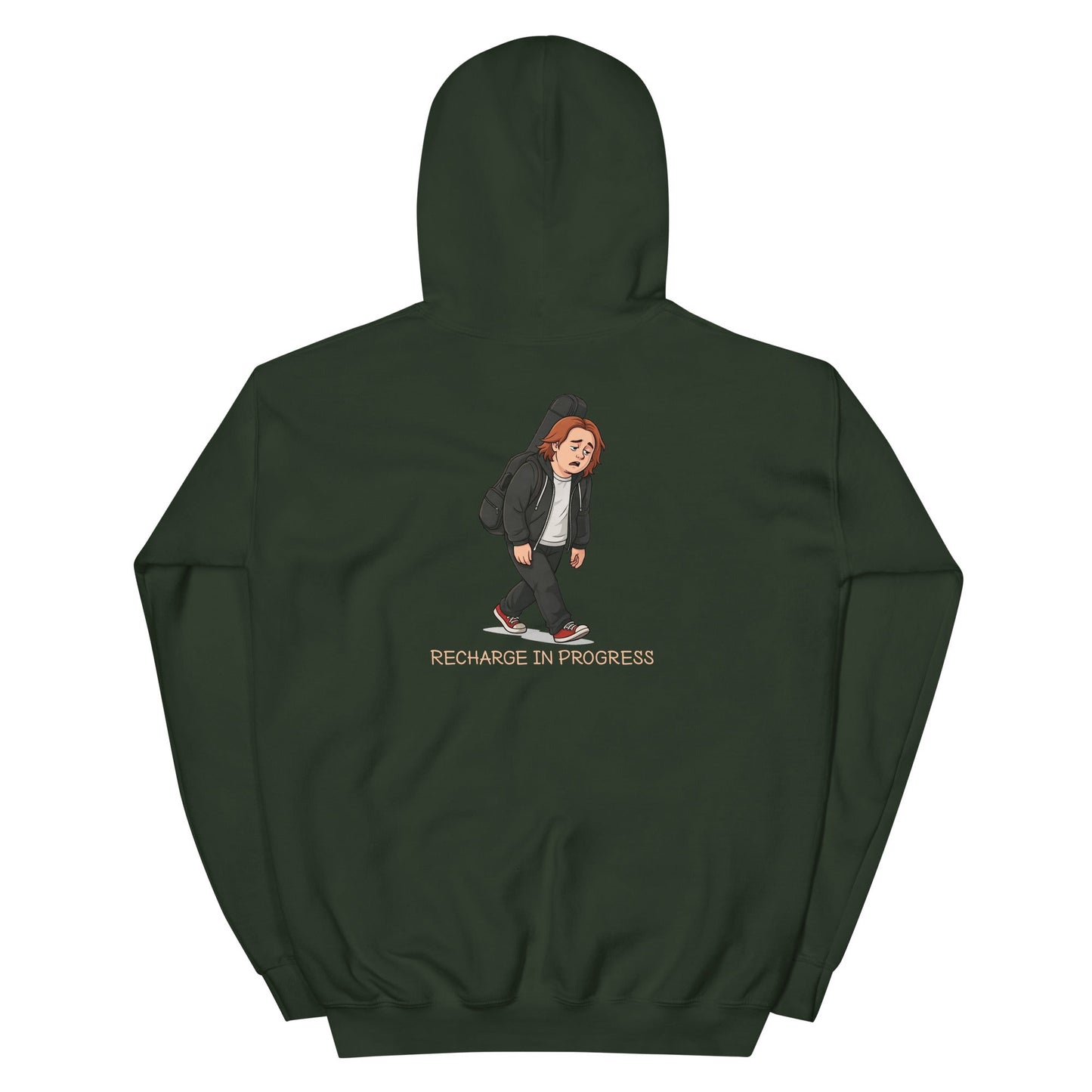 Lewis Capaldi Unisex Hoodie - Recharge In Progress - Funny Quotes alcyone213k