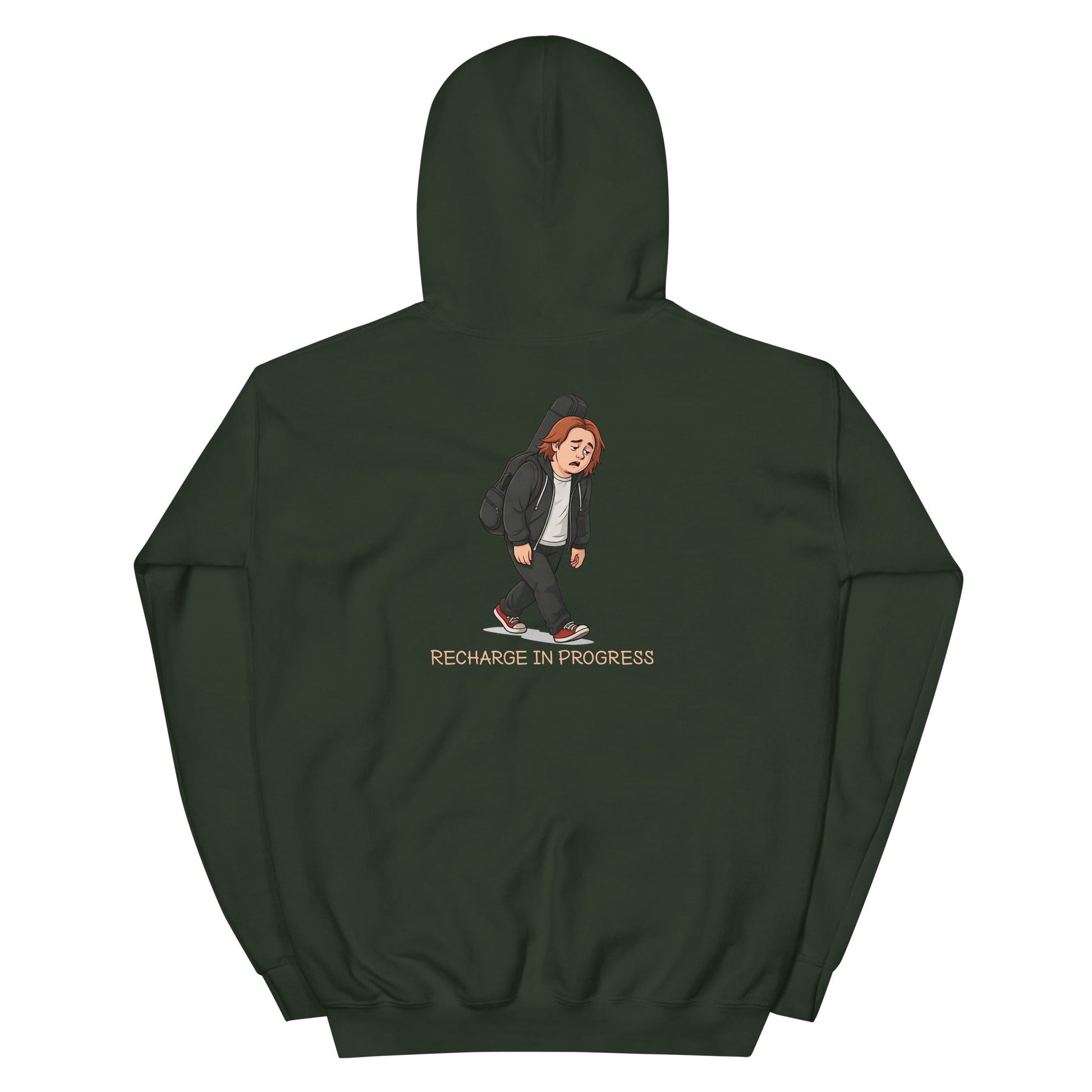 Lewis Capaldi Unisex Hoodie - Recharge In Progress - Funny Quotes alcyone213k