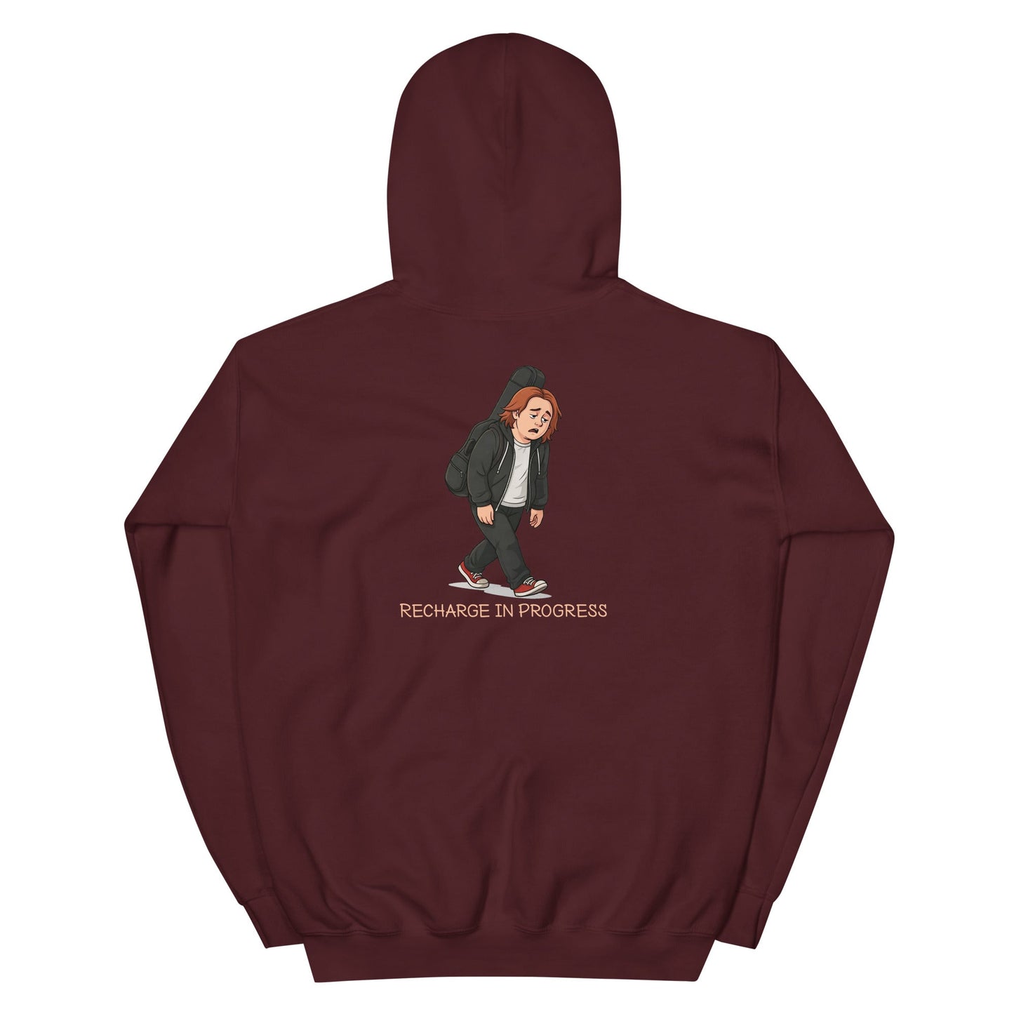 Lewis Capaldi Unisex Hoodie - Recharge In Progress - Funny Quotes alcyone213k