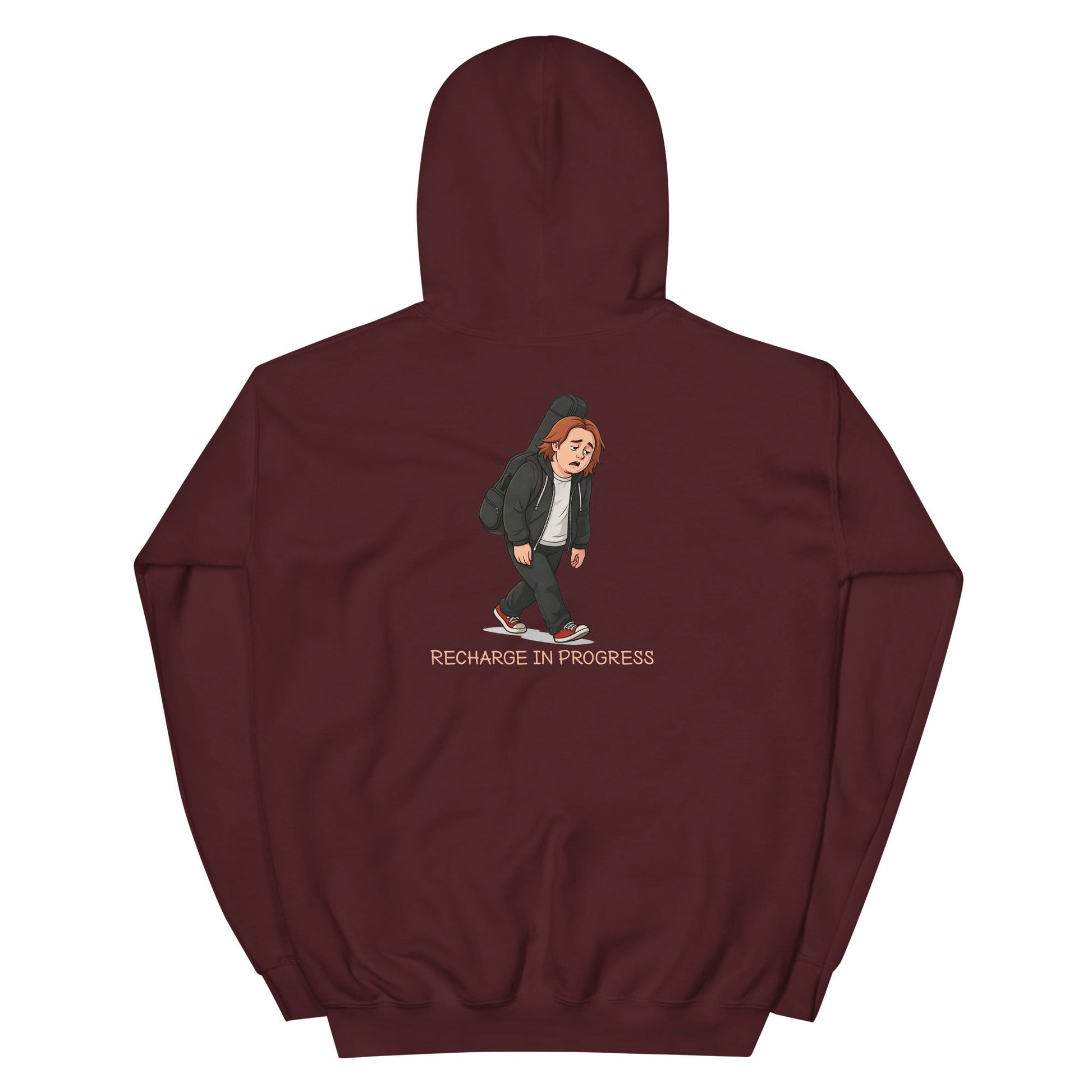 Lewis Capaldi Unisex Hoodie - Recharge In Progress - Funny Quotes alcyone213k