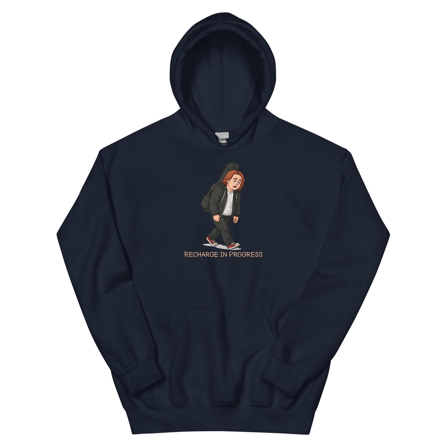 Lewis Capaldi Unisex Hoodie - Recharge In Progress - Funny Quotes alcyone213k