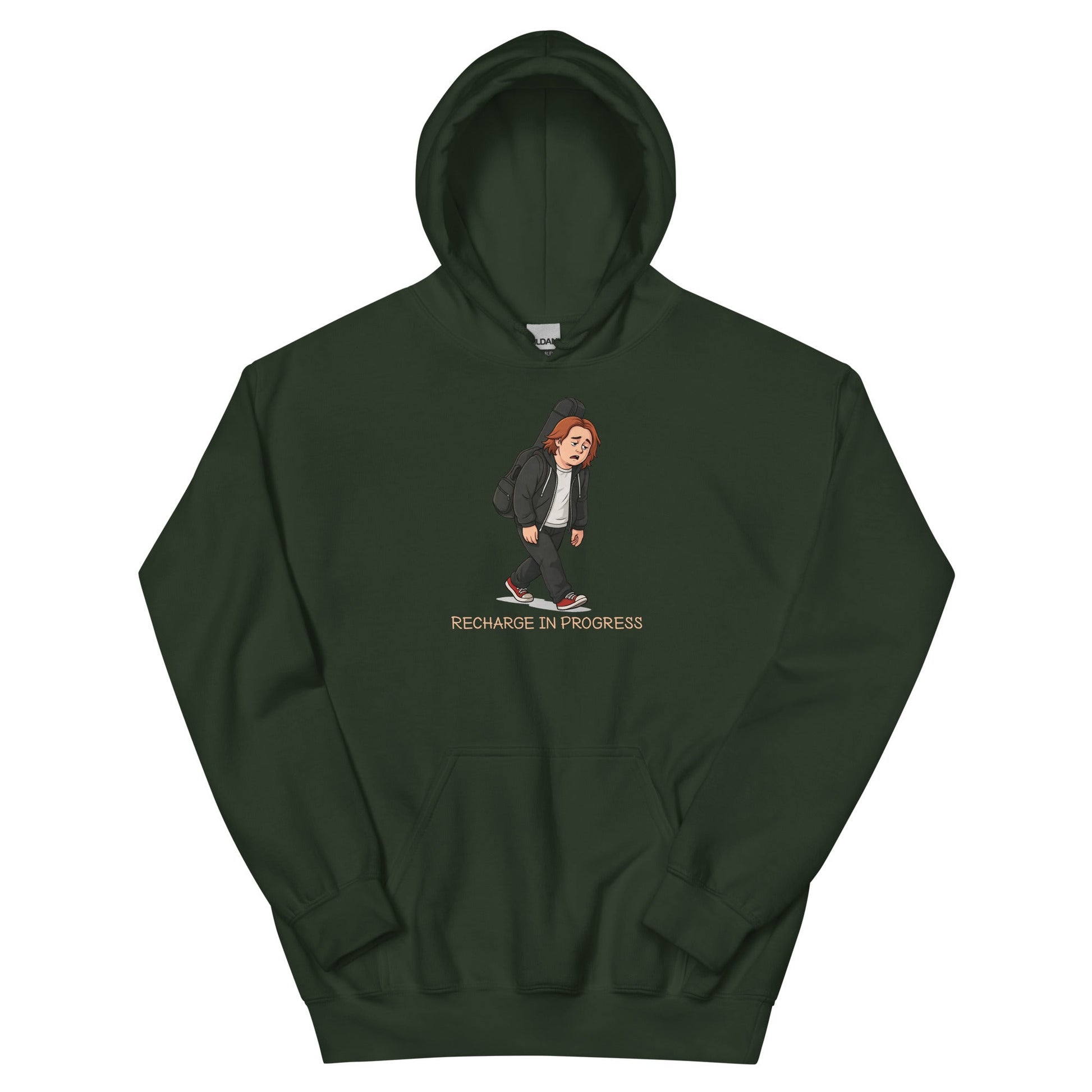 Lewis Capaldi Unisex Hoodie - Recharge In Progress - Funny Quotes alcyone213k