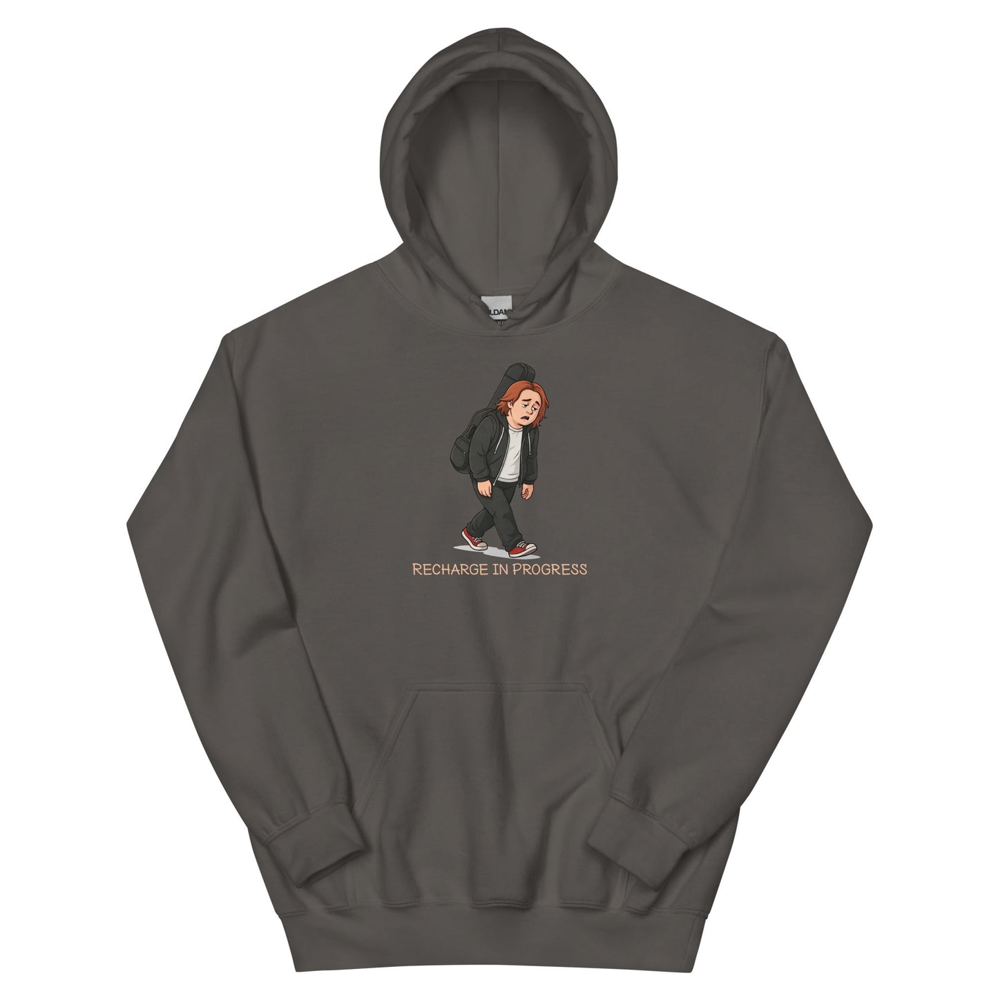 Lewis Capaldi Unisex Hoodie - Recharge In Progress - Funny Quotes alcyone213k