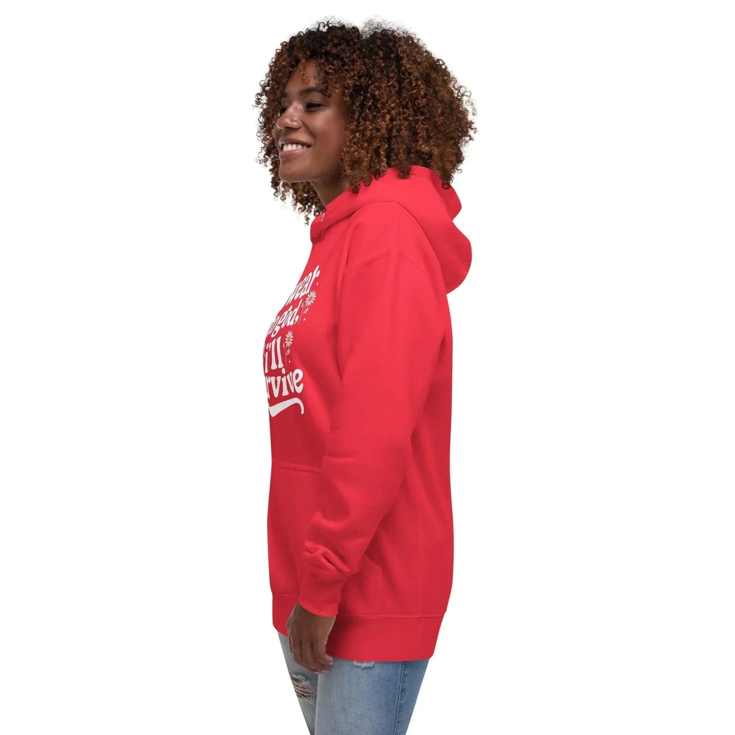 Lewis Capaldi Unisex Hoodie - "Survive" Lyrics | Cotton Blend Concert Apparel alcyone213k