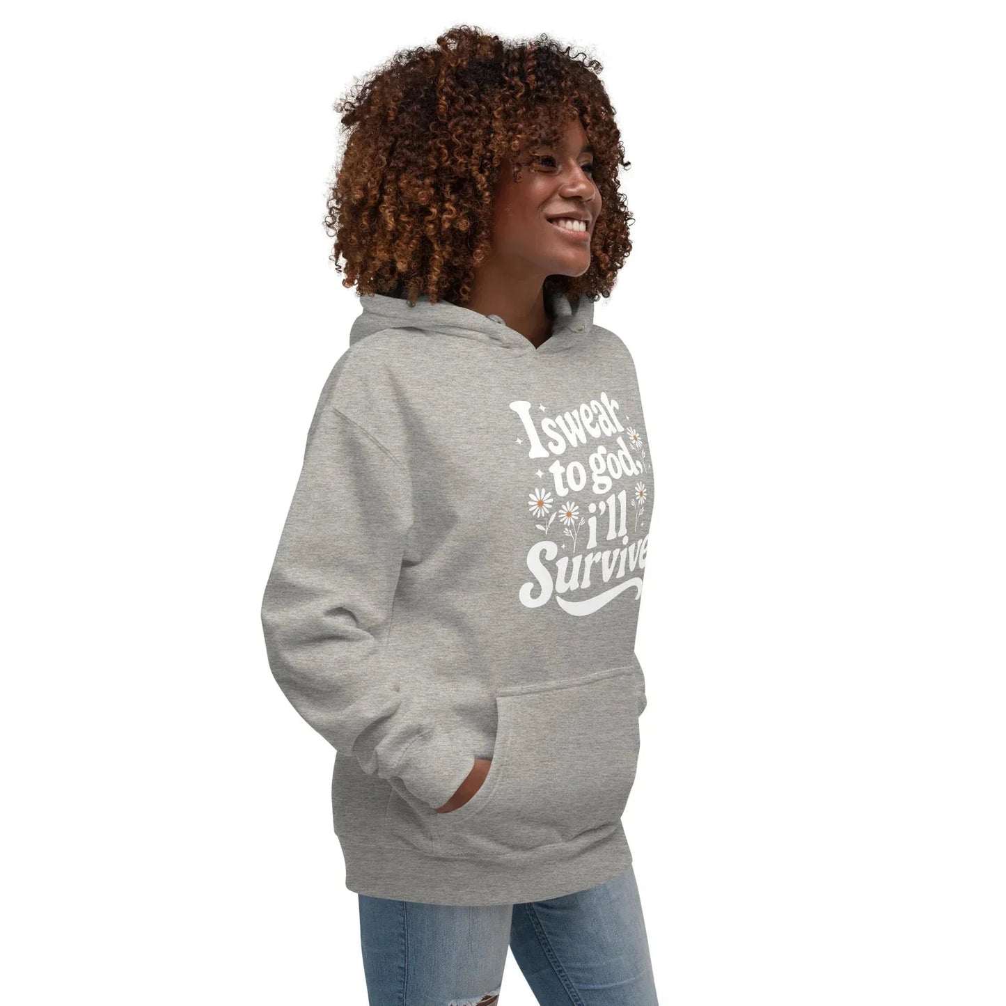 Lewis Capaldi Unisex Hoodie - "Survive" Lyrics | Cotton Blend Concert Apparel alcyone213k