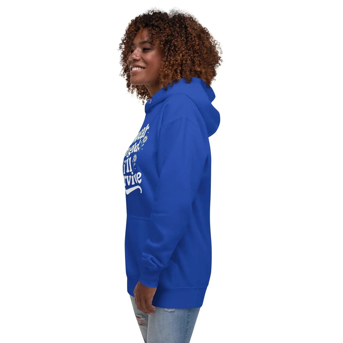 Lewis Capaldi Unisex Hoodie - "Survive" Lyrics | Cotton Blend Concert Apparel alcyone213k