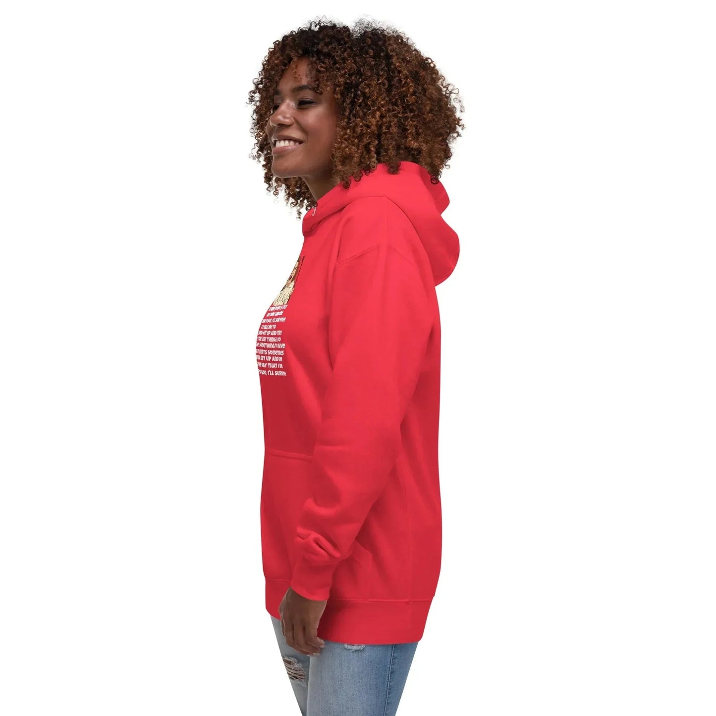 Lewis Capaldi Unisex Hoodie - Survive Lyrics | Cotton-Polyester Blend alcyone213k