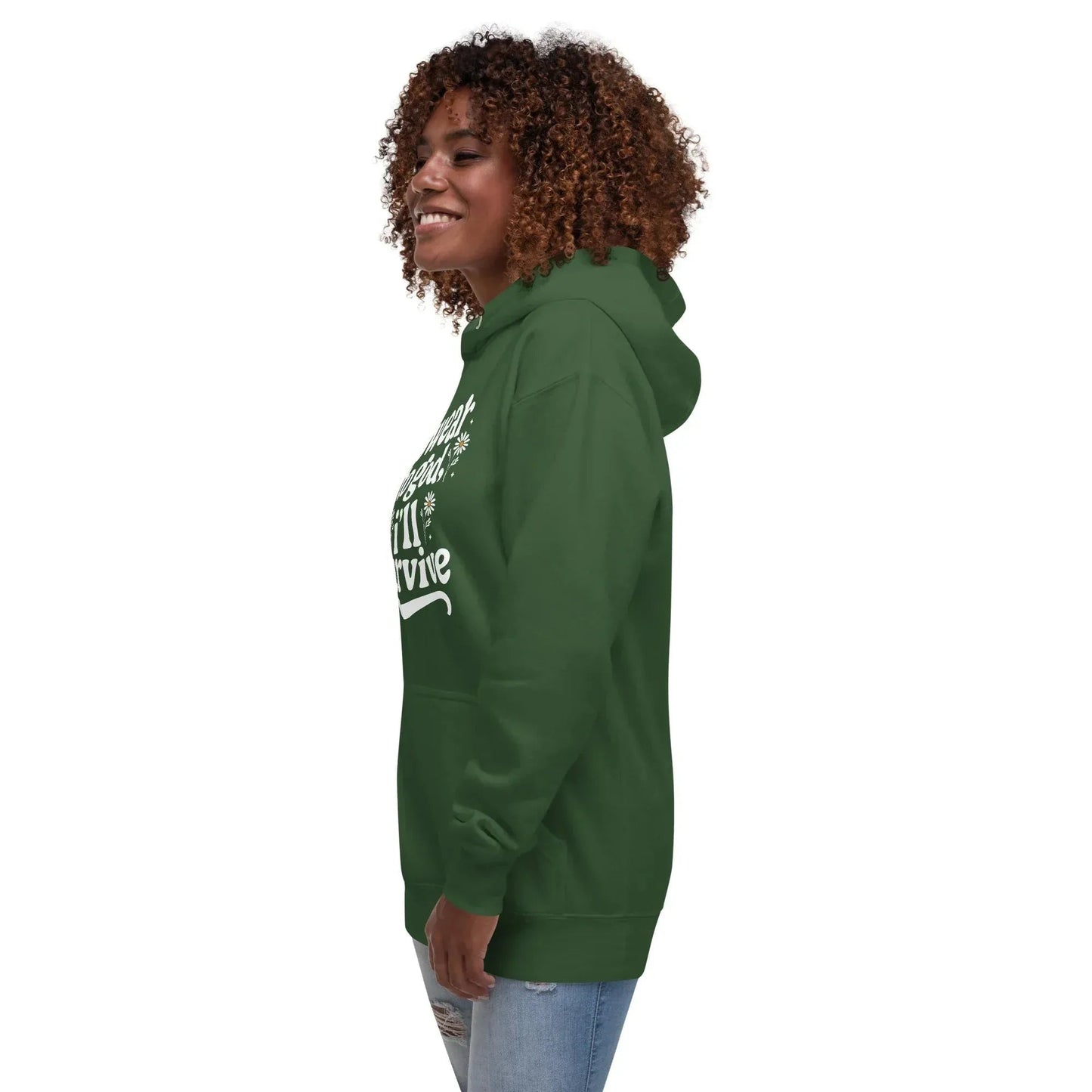 Lewis Capaldi Unisex Hoodie - "Survive" Lyrics | Cotton Blend Concert Apparel alcyone213k
