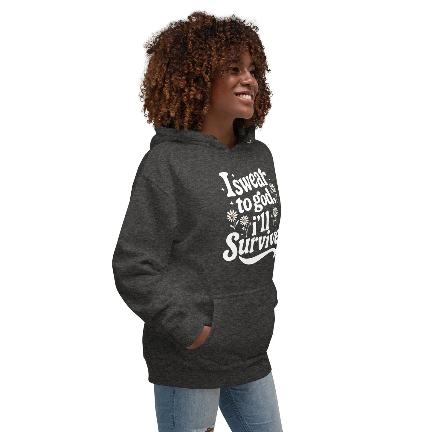 Lewis Capaldi Unisex Hoodie - "Survive" Lyrics | Cotton Blend Concert Apparel alcyone213k