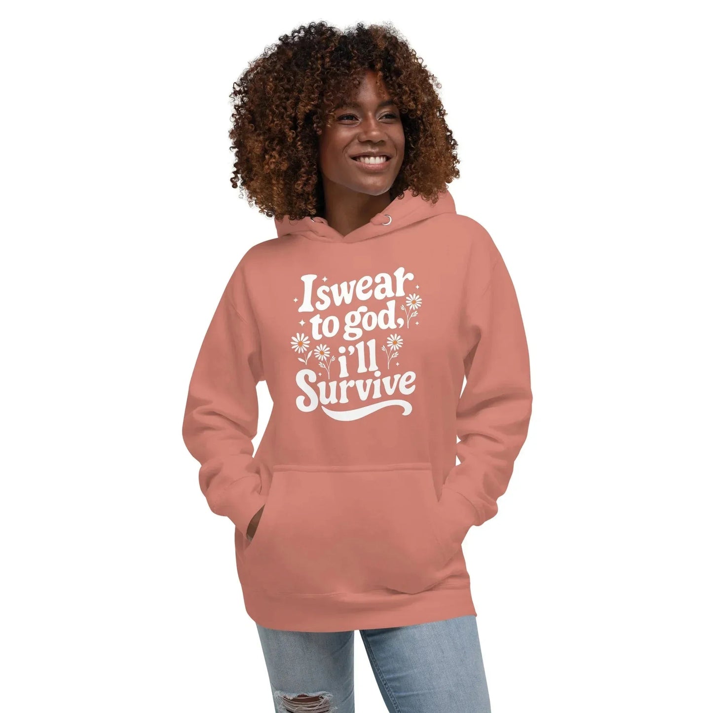 Lewis Capaldi Unisex Hoodie - "Survive" Lyrics | Cotton Blend Concert Apparel alcyone213k