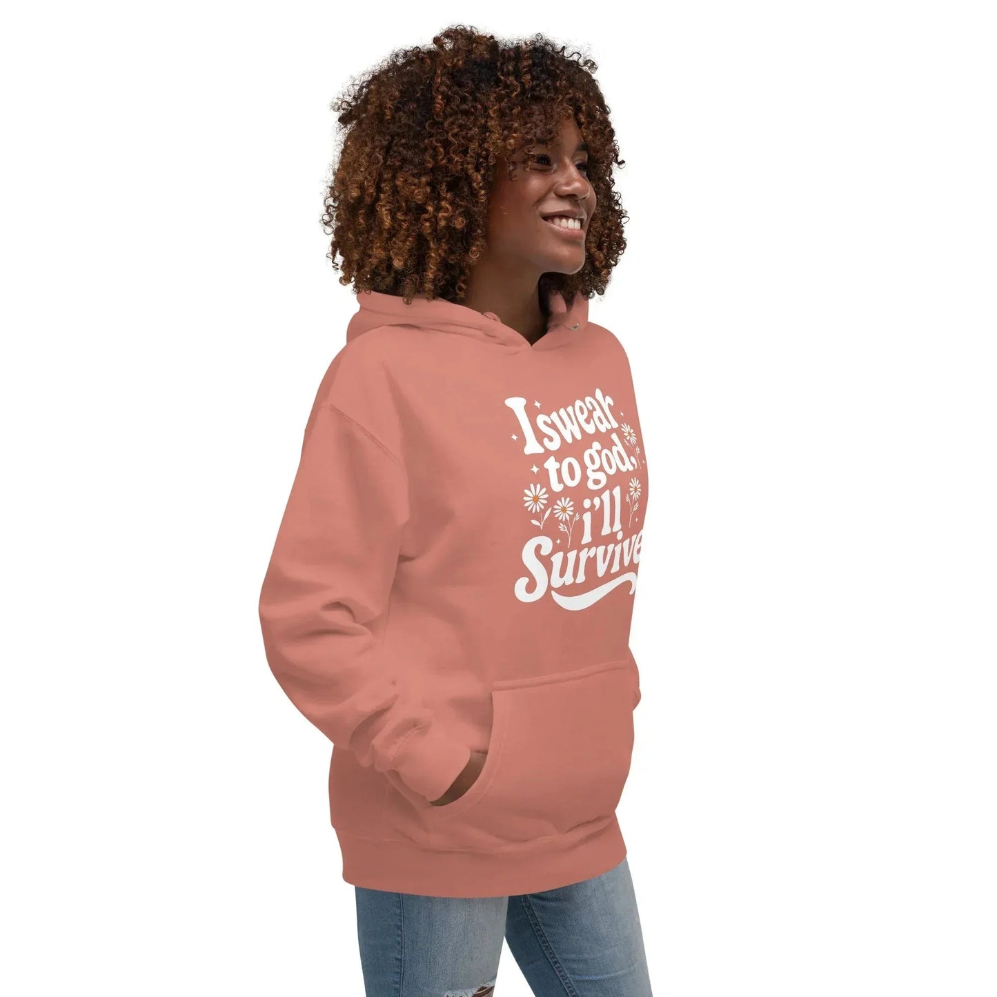 Lewis Capaldi Unisex Hoodie - "Survive" Lyrics | Cotton Blend Concert Apparel alcyone213k