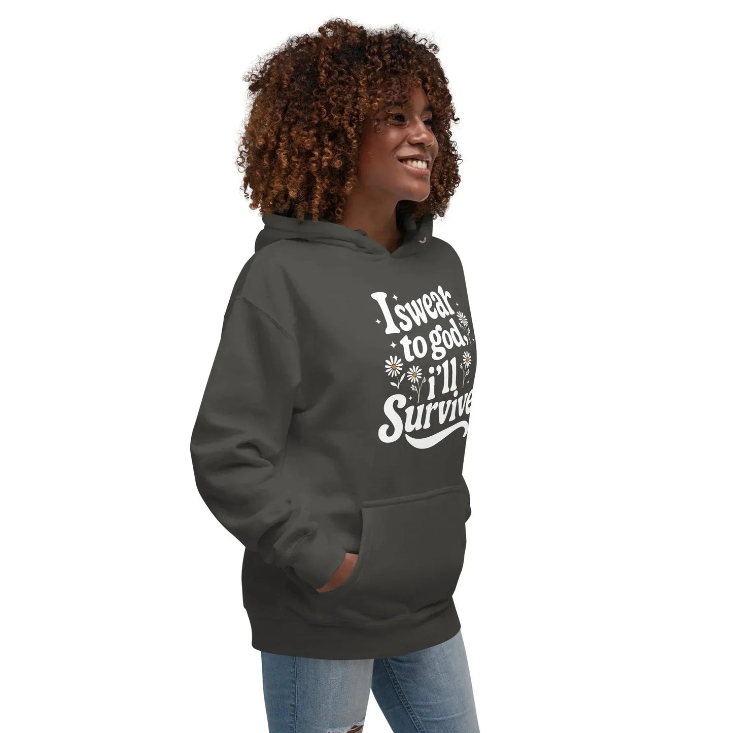 Lewis Capaldi Unisex Hoodie - "Survive" Lyrics | Cotton Blend Concert Apparel alcyone213k