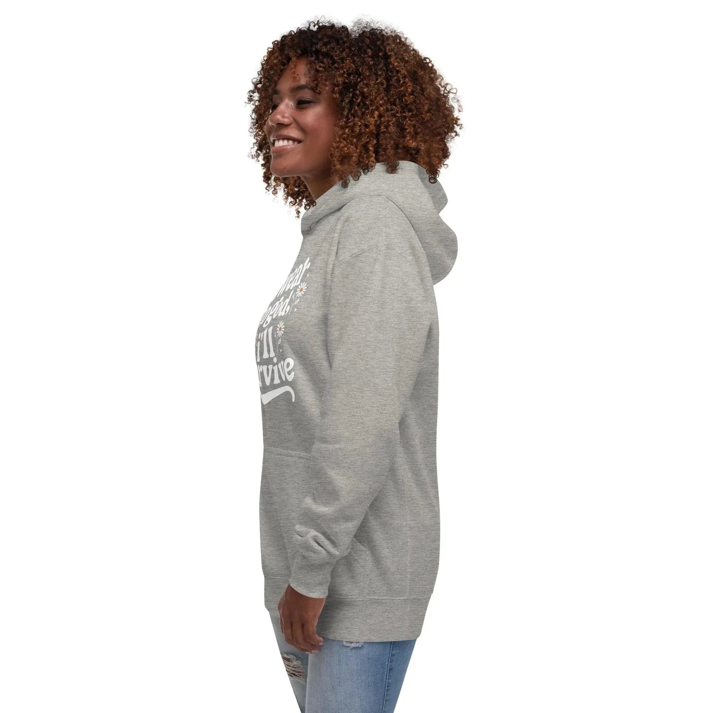 Lewis Capaldi Unisex Hoodie - "Survive" Lyrics | Cotton Blend Concert Apparel alcyone213k