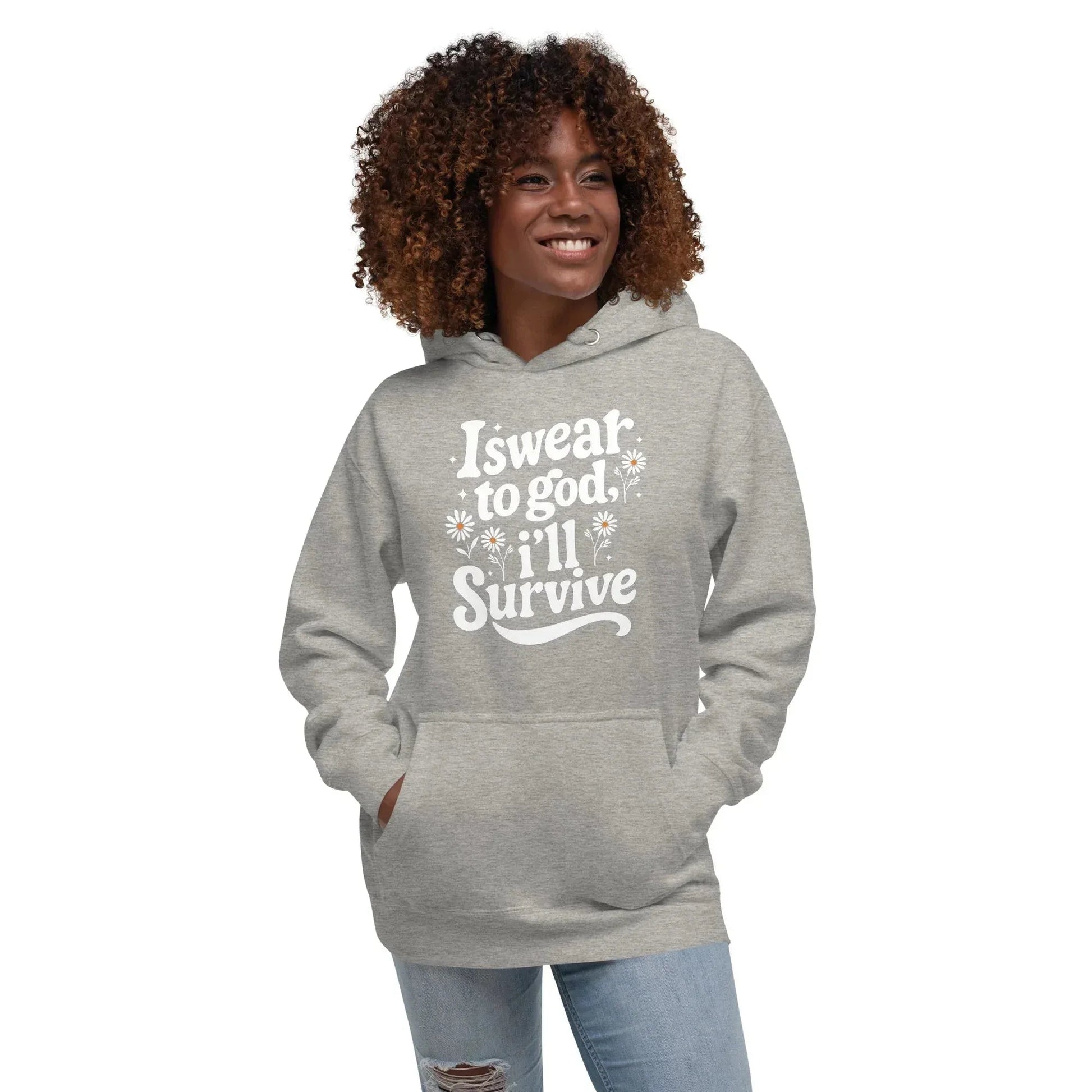 Lewis Capaldi Unisex Hoodie - "Survive" Lyrics | Cotton Blend Concert Apparel alcyone213k