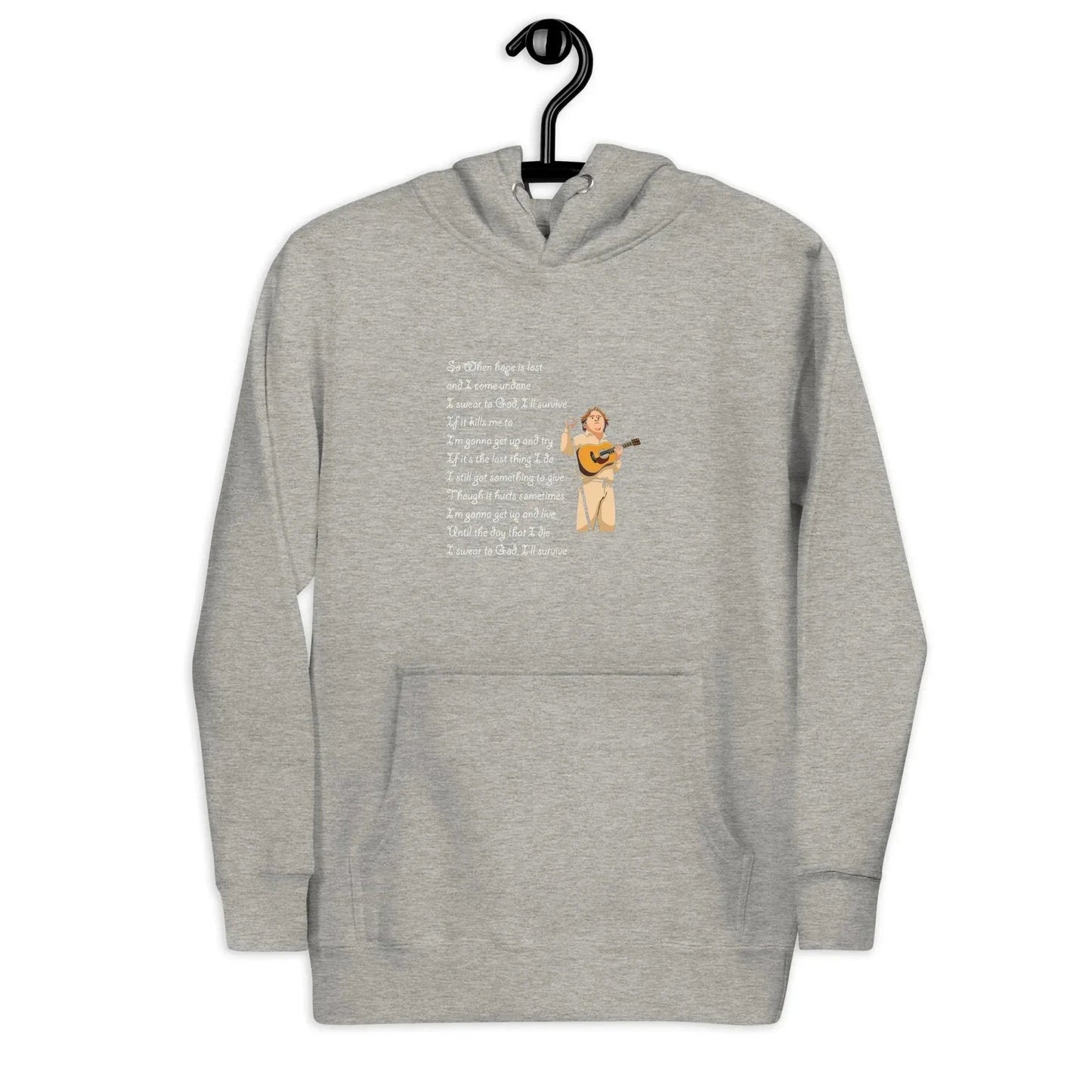 Lewis Capaldi Unisex Hoodie - Survive Lyrics Fan Apparel alcyone213k