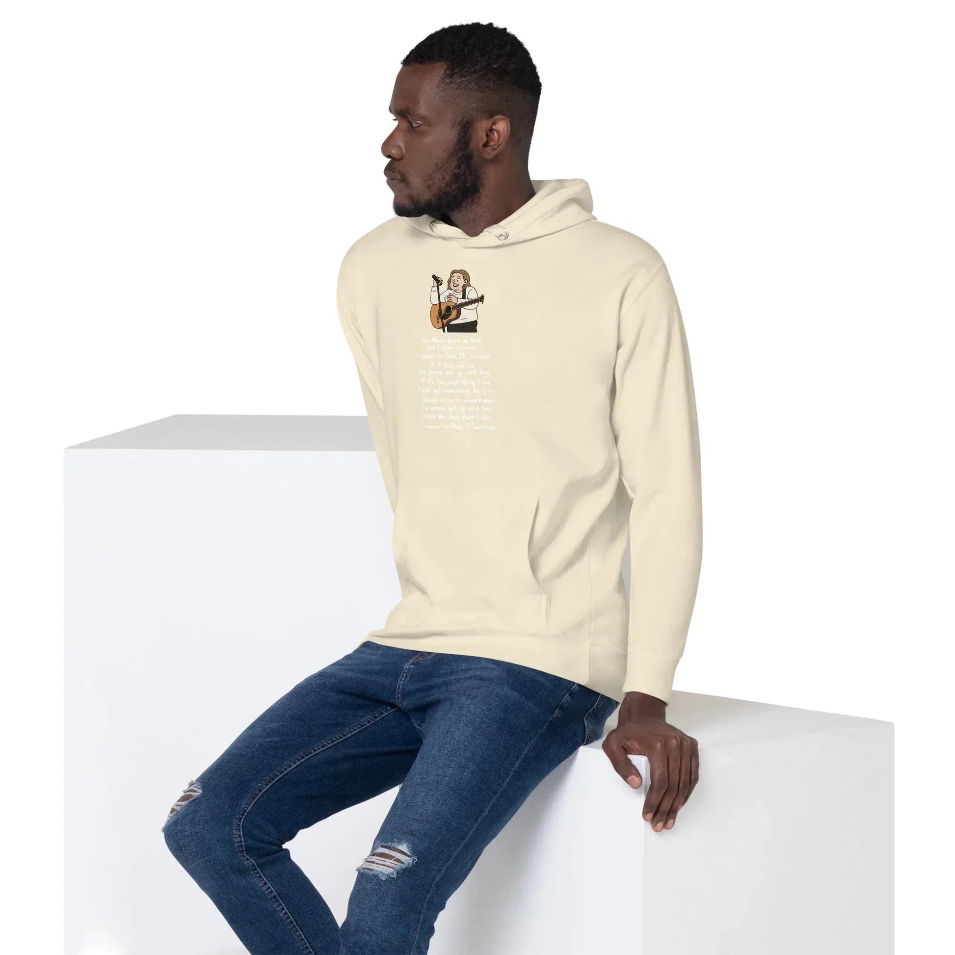Lewis Capaldi Unisex Hoodie - Survive Lyrics | Fan Gift alcyone213k