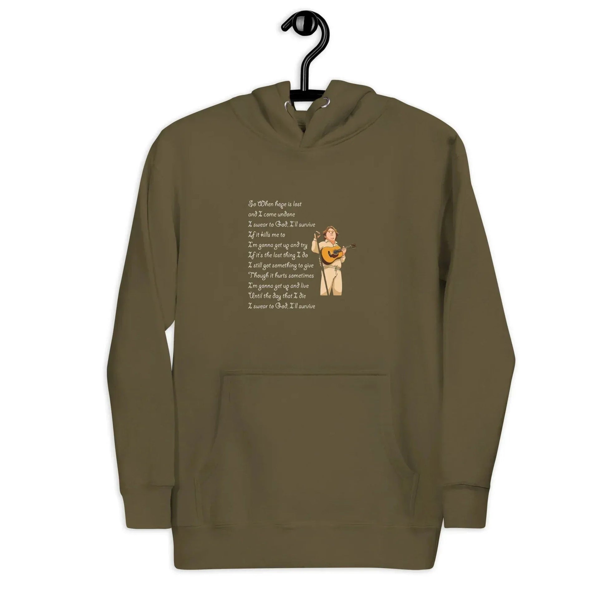 Lewis Capaldi Unisex Hoodie - Survive Lyrics Fan Apparel alcyone213k