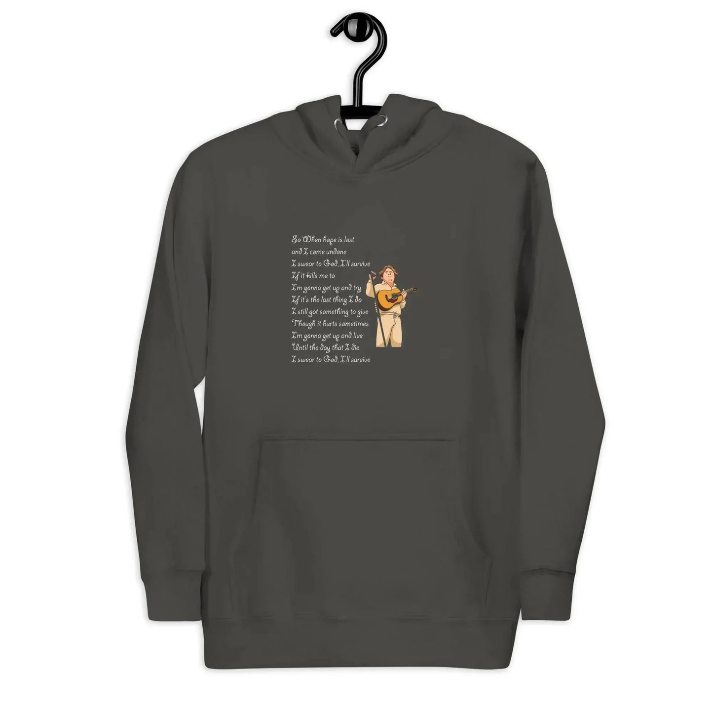 Lewis Capaldi Unisex Hoodie - Survive Lyrics Fan Apparel alcyone213k
