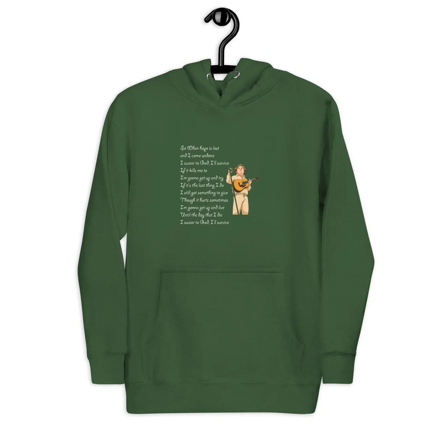 Lewis Capaldi Unisex Hoodie - Survive Lyrics Fan Apparel alcyone213k
