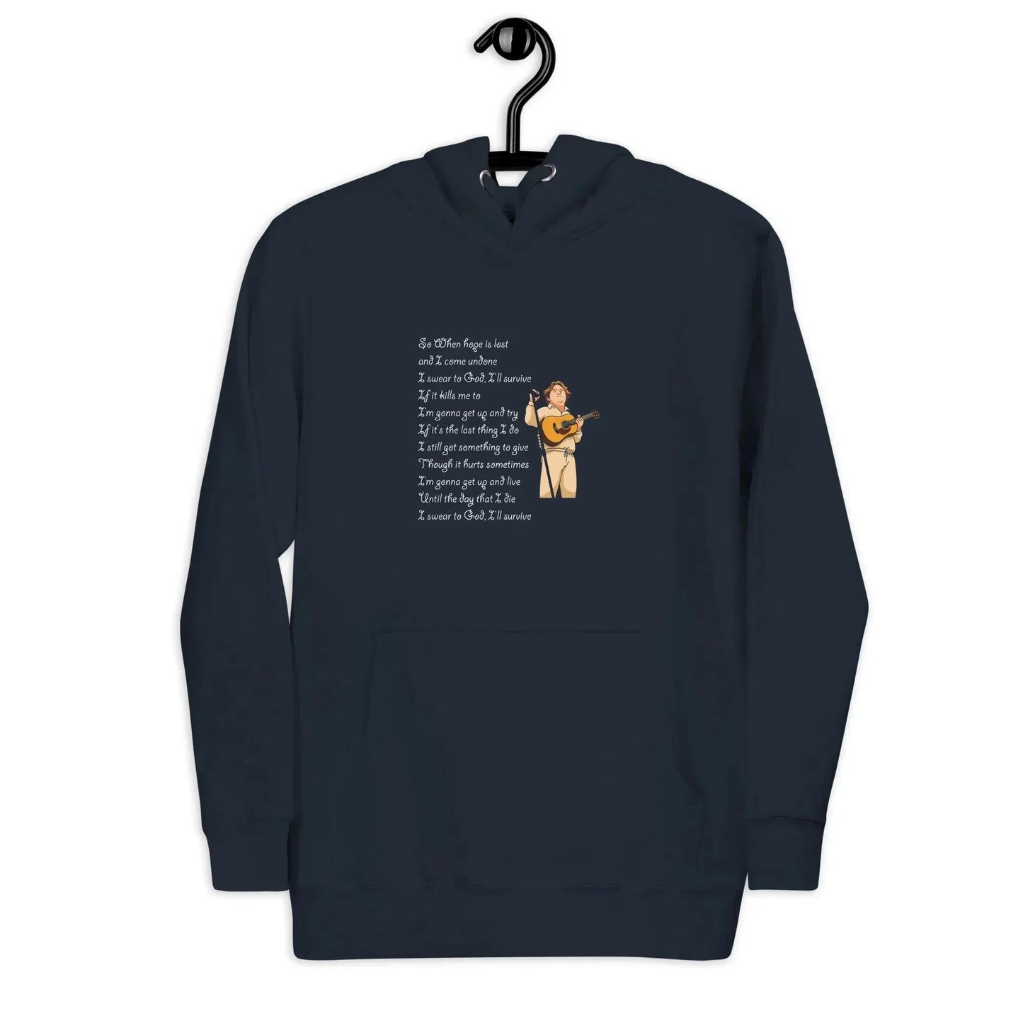 Lewis Capaldi Unisex Hoodie - Survive Lyrics Fan Apparel alcyone213k