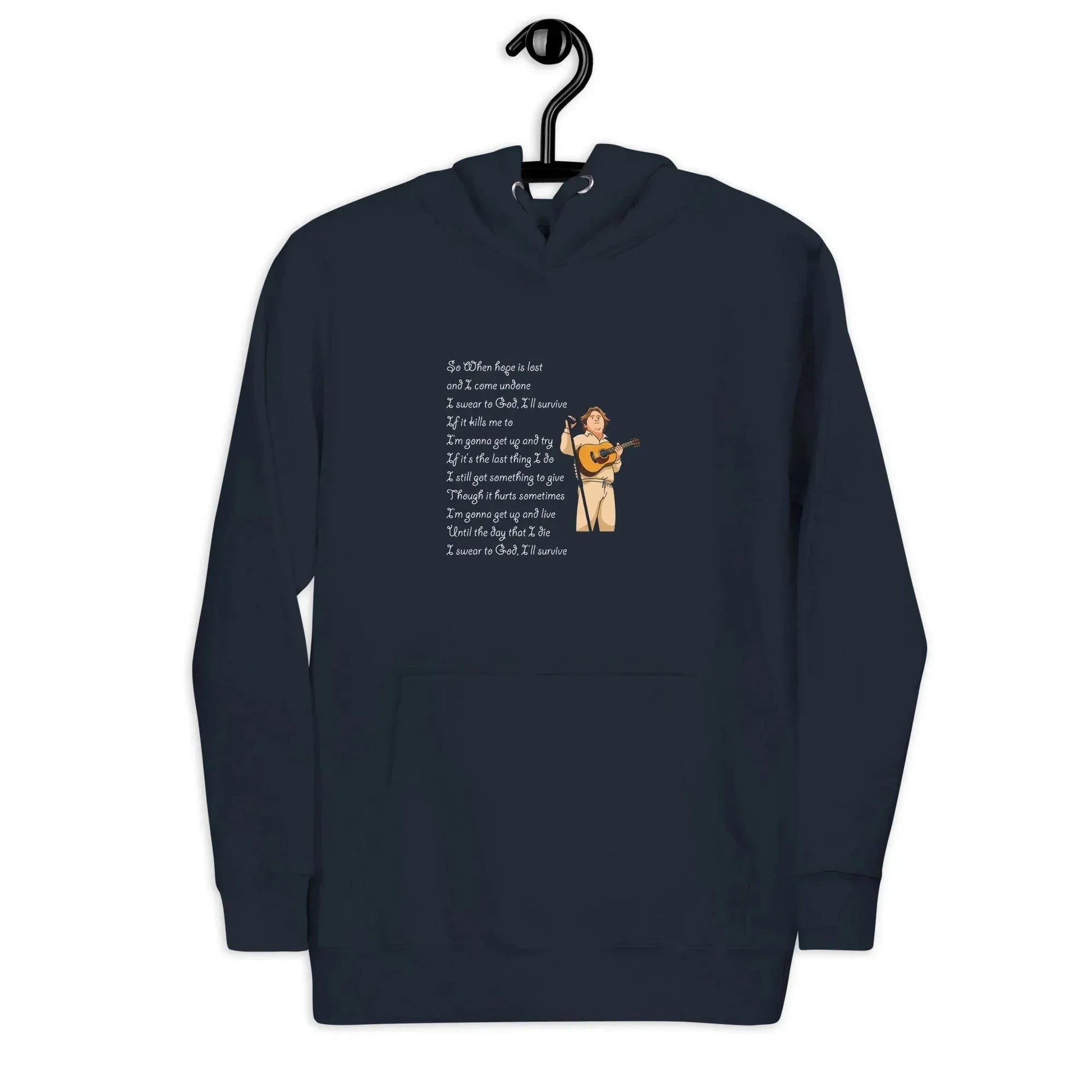Lewis Capaldi Unisex Hoodie - Survive Lyrics Fan Apparel alcyone213k