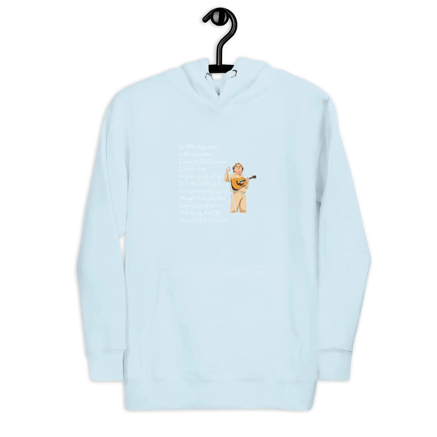 Lewis Capaldi Unisex Hoodie - Survive Lyrics Fan Apparel alcyone213k