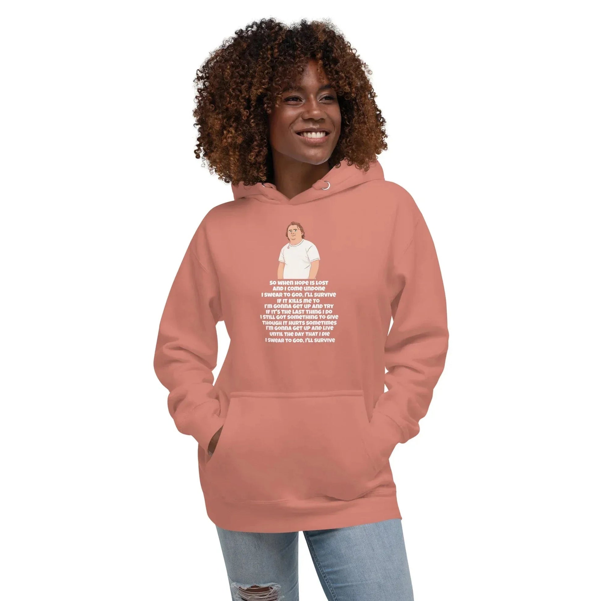 Lewis Capaldi Unisex Hoodie - Survive Lyrics Inspired alcyone213k