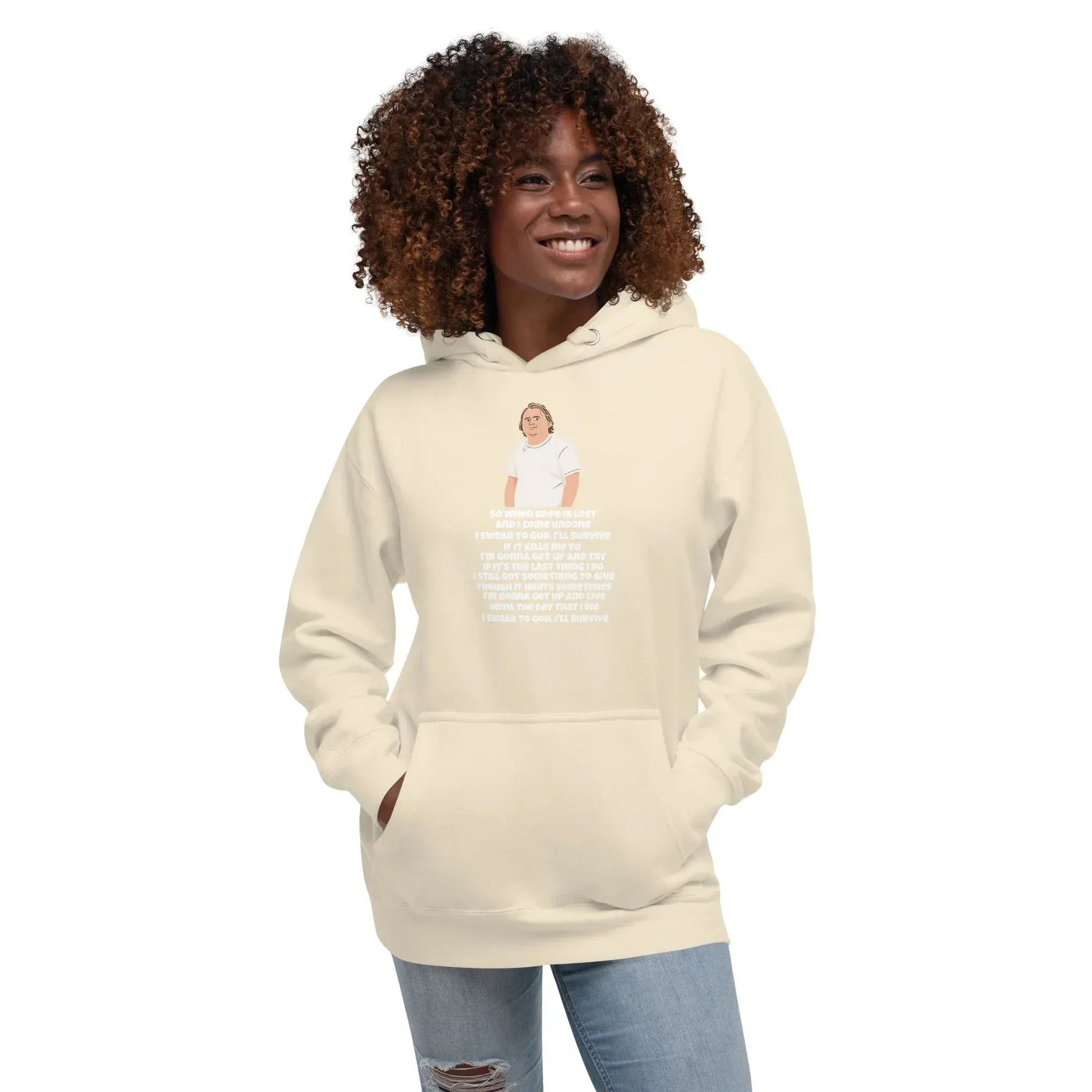 Lewis Capaldi Unisex Hoodie - Survive Lyrics Inspired alcyone213k