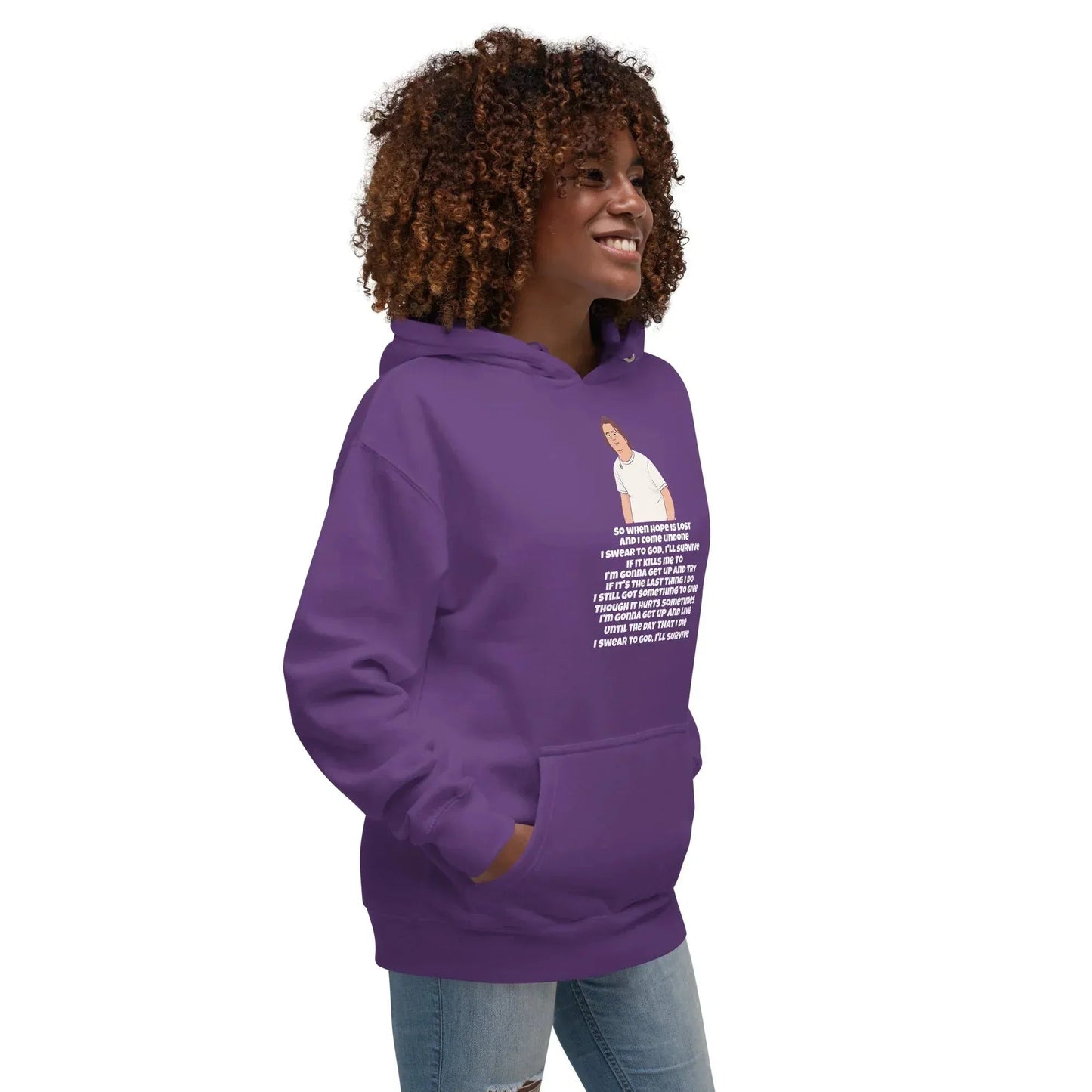 Lewis Capaldi Unisex Hoodie - Survive Lyrics Inspired alcyone213k