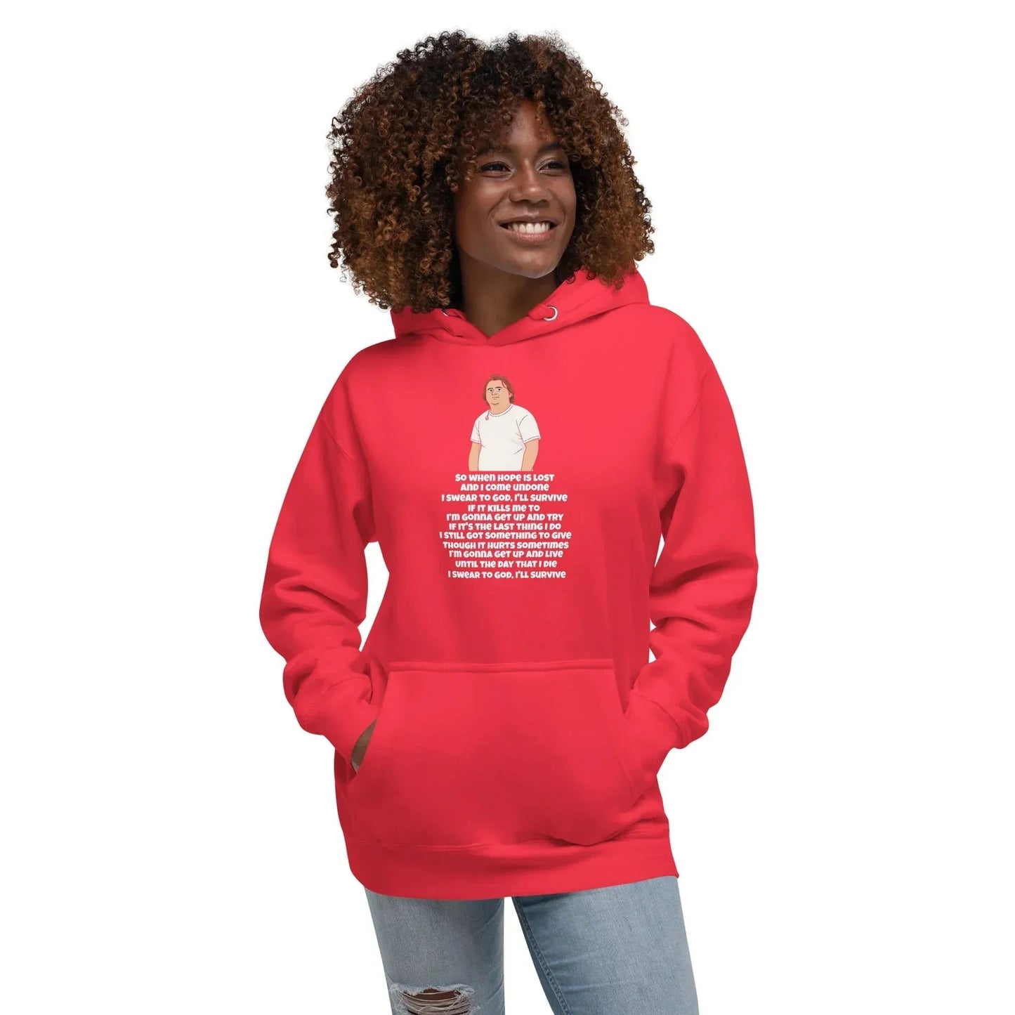 Lewis Capaldi Unisex Hoodie - Survive Lyrics Inspired alcyone213k