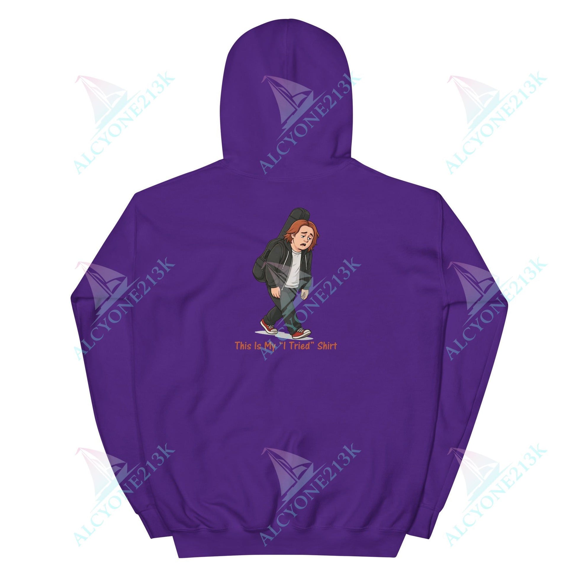 Lewis Capaldi Unisex Hoodie - This Is My I Tried T-Shirt - Funny Quotes alcyone213k
