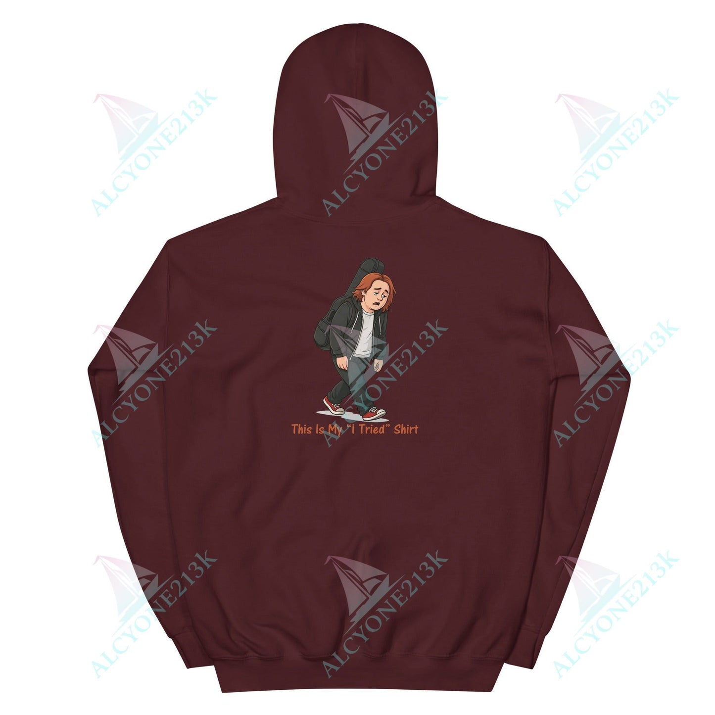 Lewis Capaldi Unisex Hoodie - This Is My I Tried T-Shirt - Funny Quotes alcyone213k