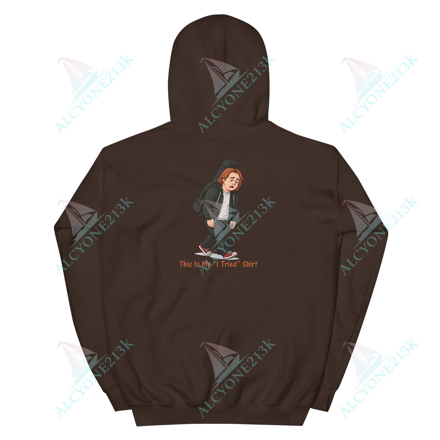 Lewis Capaldi Unisex Hoodie - This Is My I Tried T-Shirt - Funny Quotes alcyone213k