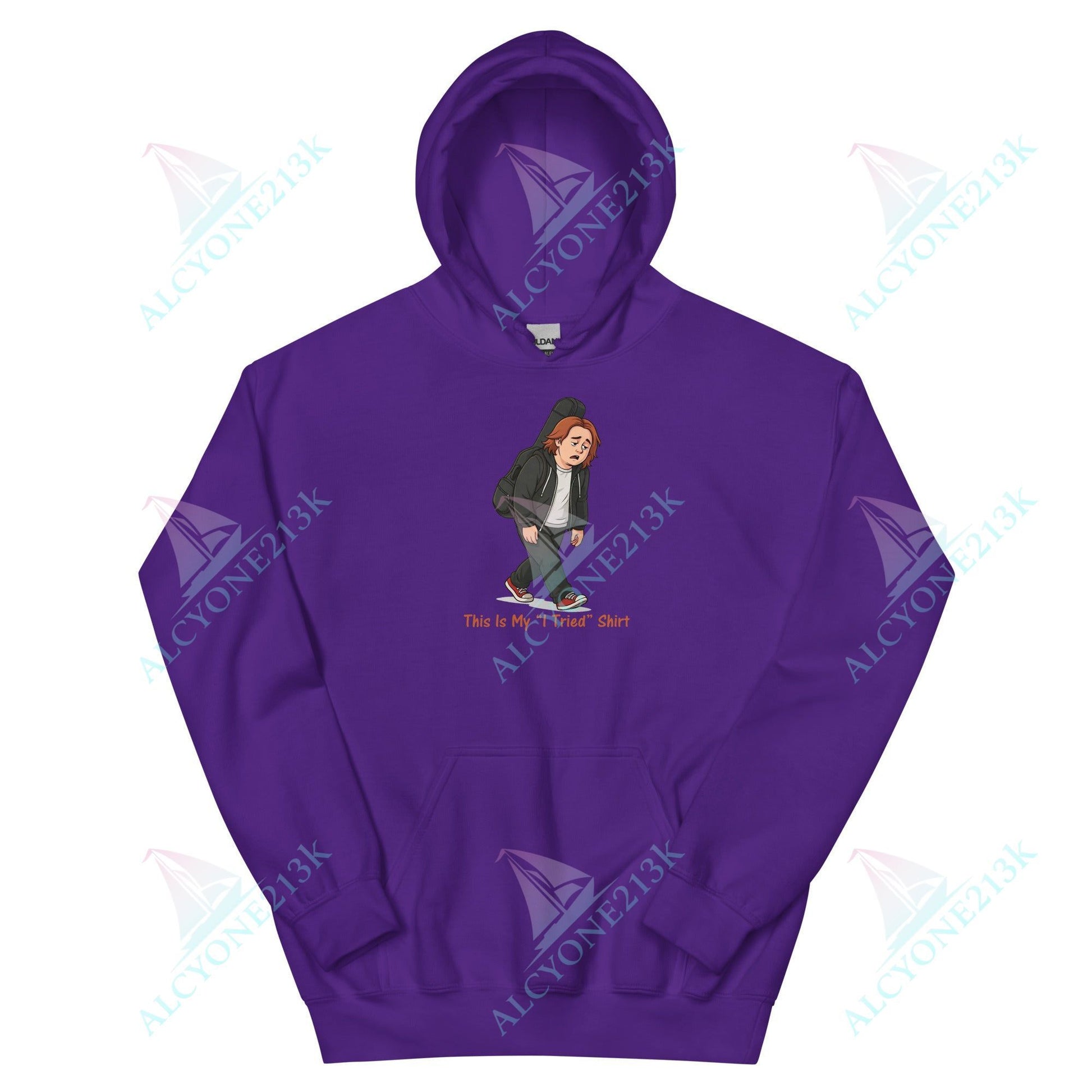 Lewis Capaldi Unisex Hoodie - This Is My I Tried T-Shirt - Funny Quotes alcyone213k