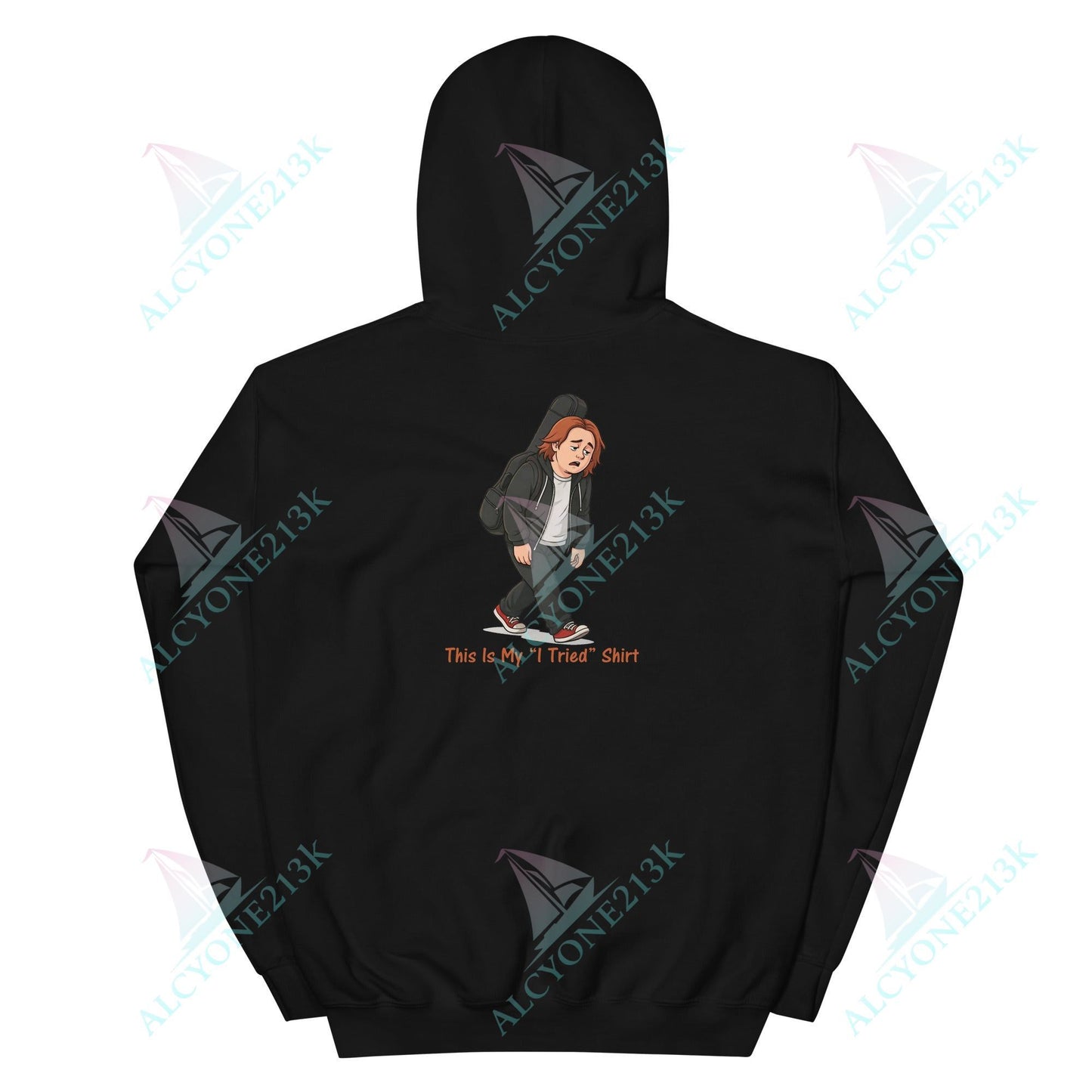 Lewis Capaldi Unisex Hoodie - This Is My I Tried T-Shirt - Funny Quotes alcyone213k
