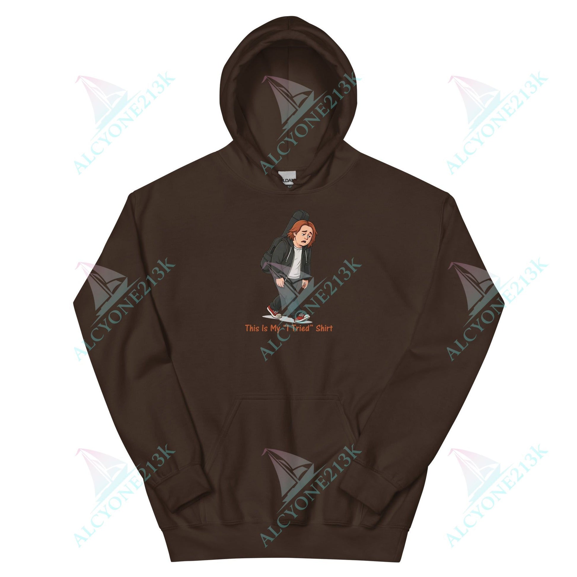 Lewis Capaldi Unisex Hoodie - This Is My I Tried T-Shirt - Funny Quotes alcyone213k