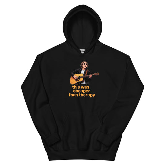 Lewis Capaldi Unisex Hoodie - This Was Cheaper Than Therapy - Funny Quotes alcyone213k