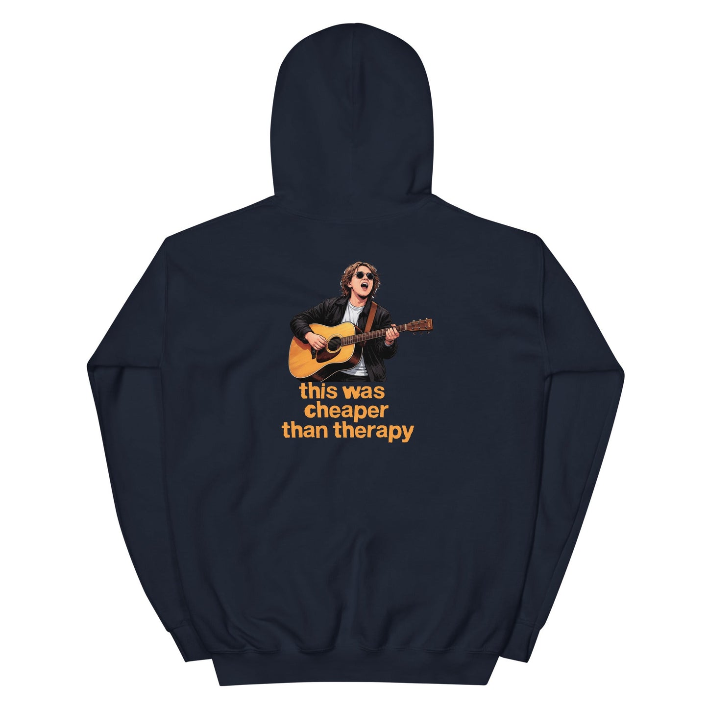 Lewis Capaldi Unisex Hoodie - This Was Cheaper Than Therapy - Funny Quotes alcyone213k