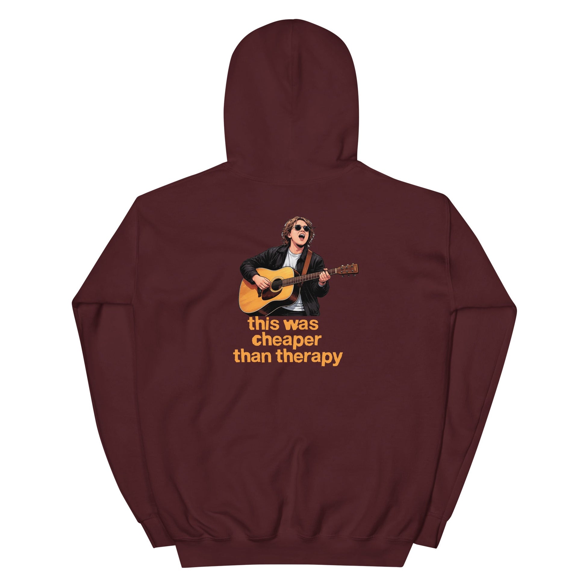 Lewis Capaldi Unisex Hoodie - This Was Cheaper Than Therapy - Funny Quotes alcyone213k