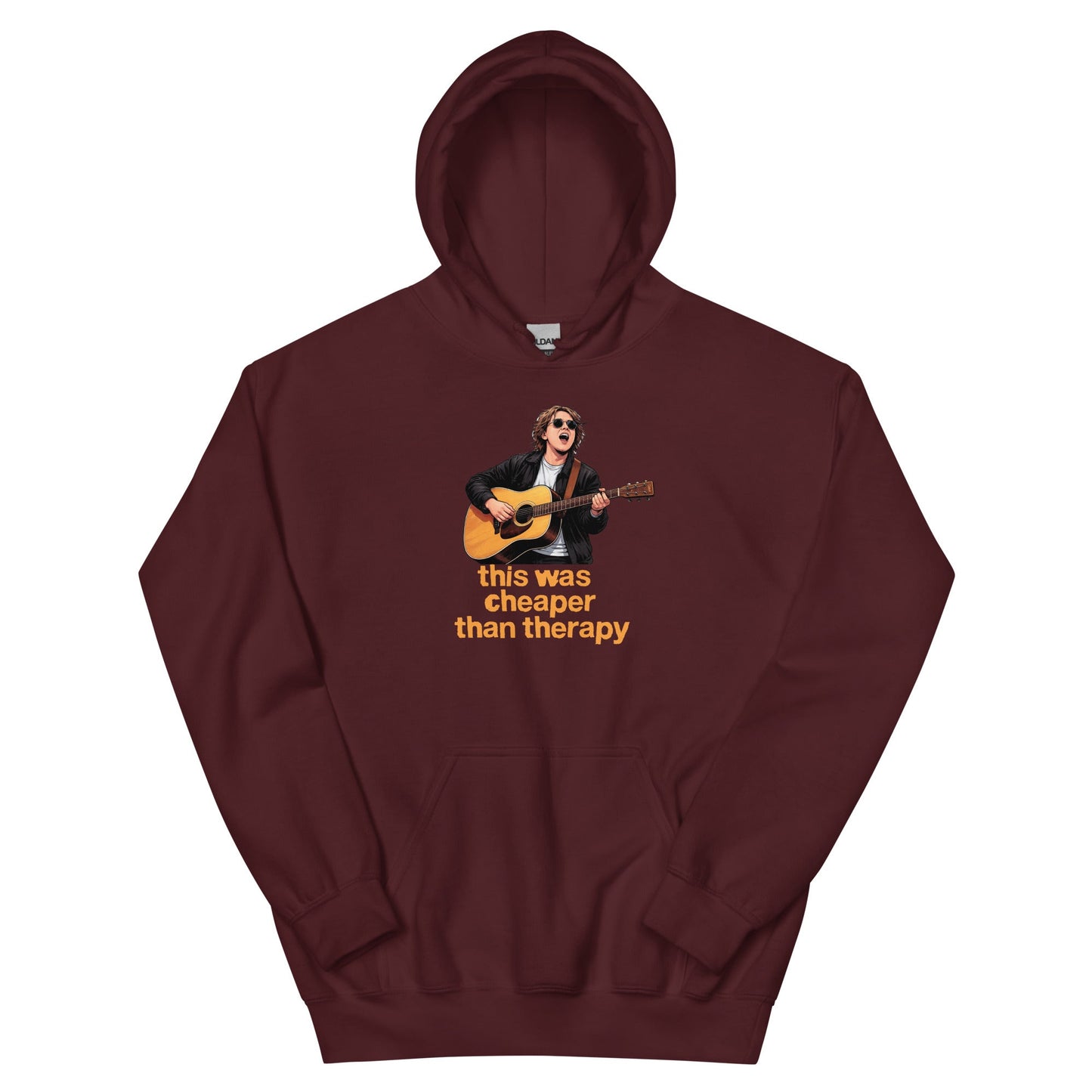 Lewis Capaldi Unisex Hoodie - This Was Cheaper Than Therapy - Funny Quotes alcyone213k