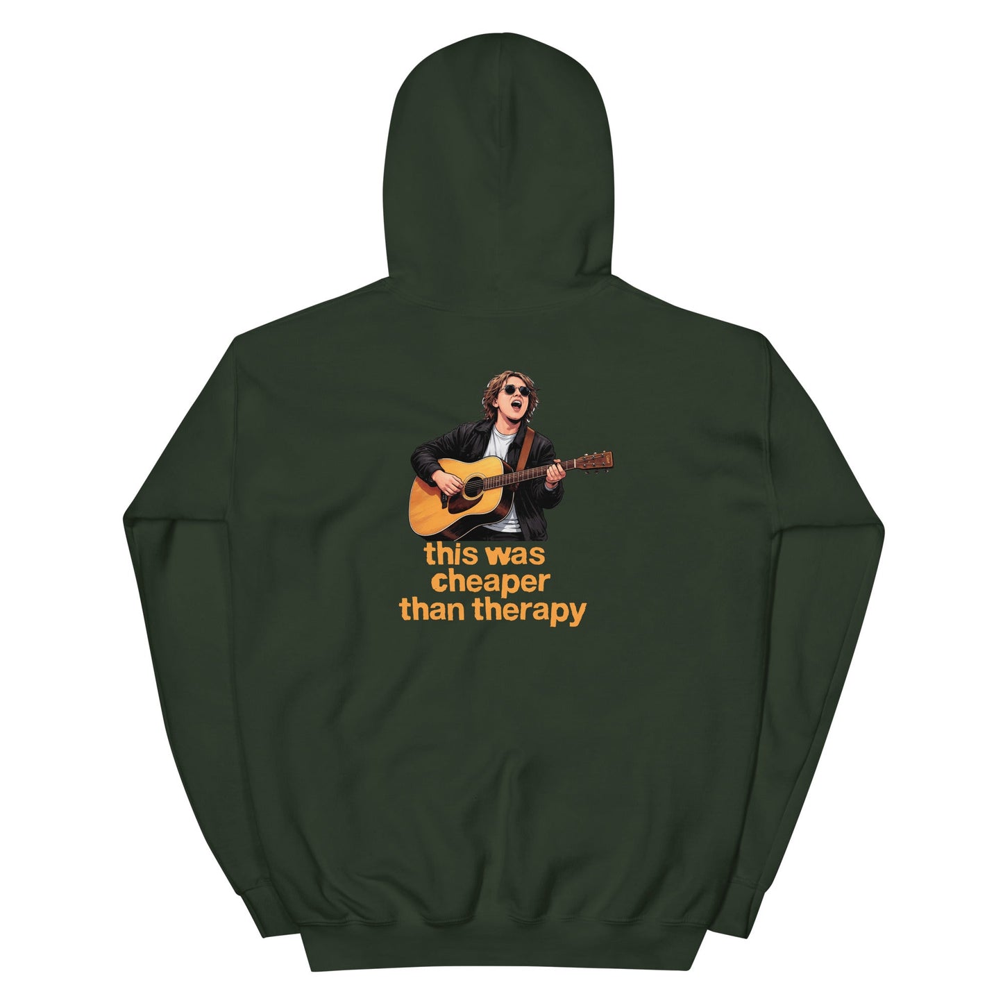 Lewis Capaldi Unisex Hoodie - This Was Cheaper Than Therapy - Funny Quotes alcyone213k