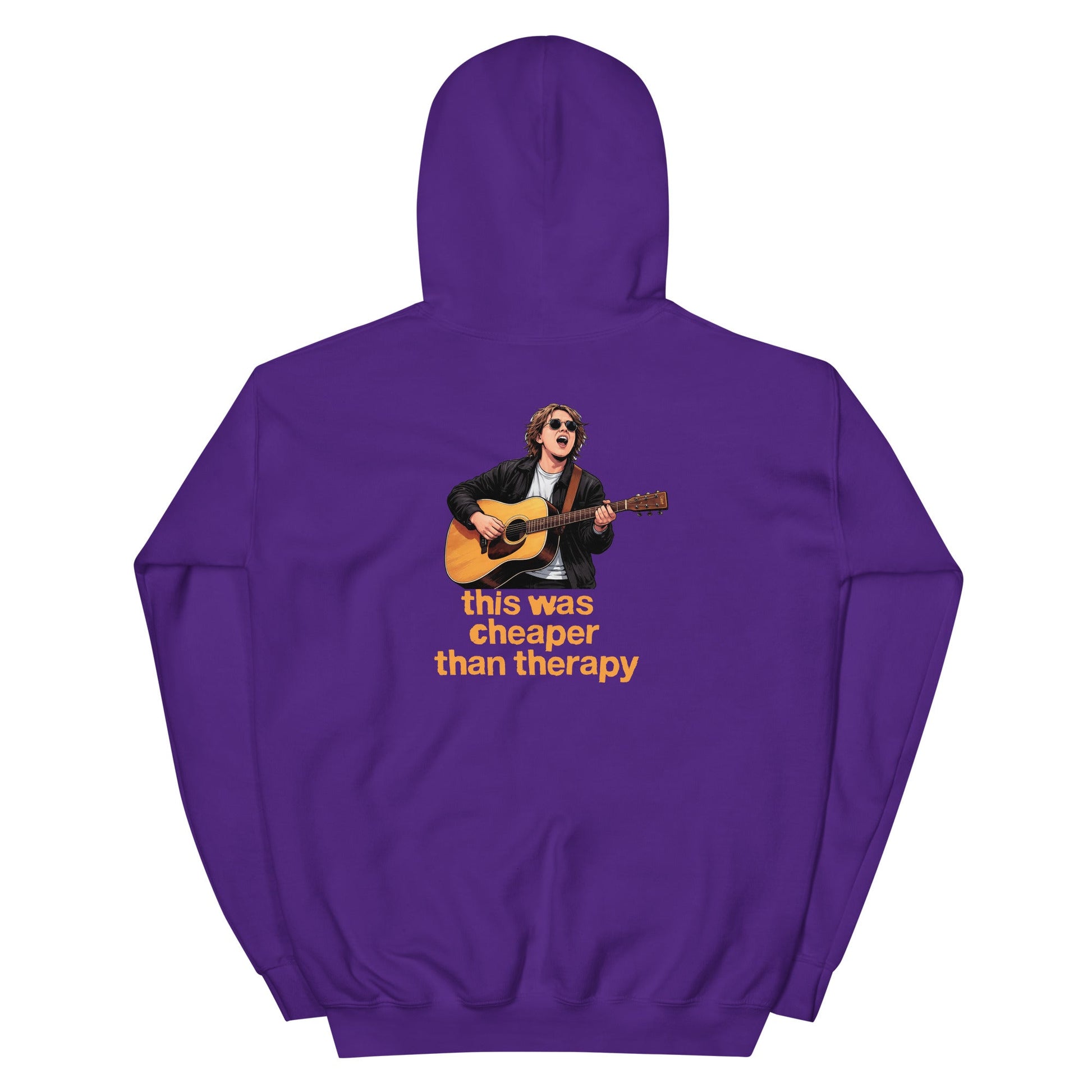 Lewis Capaldi Unisex Hoodie - This Was Cheaper Than Therapy - Funny Quotes alcyone213k