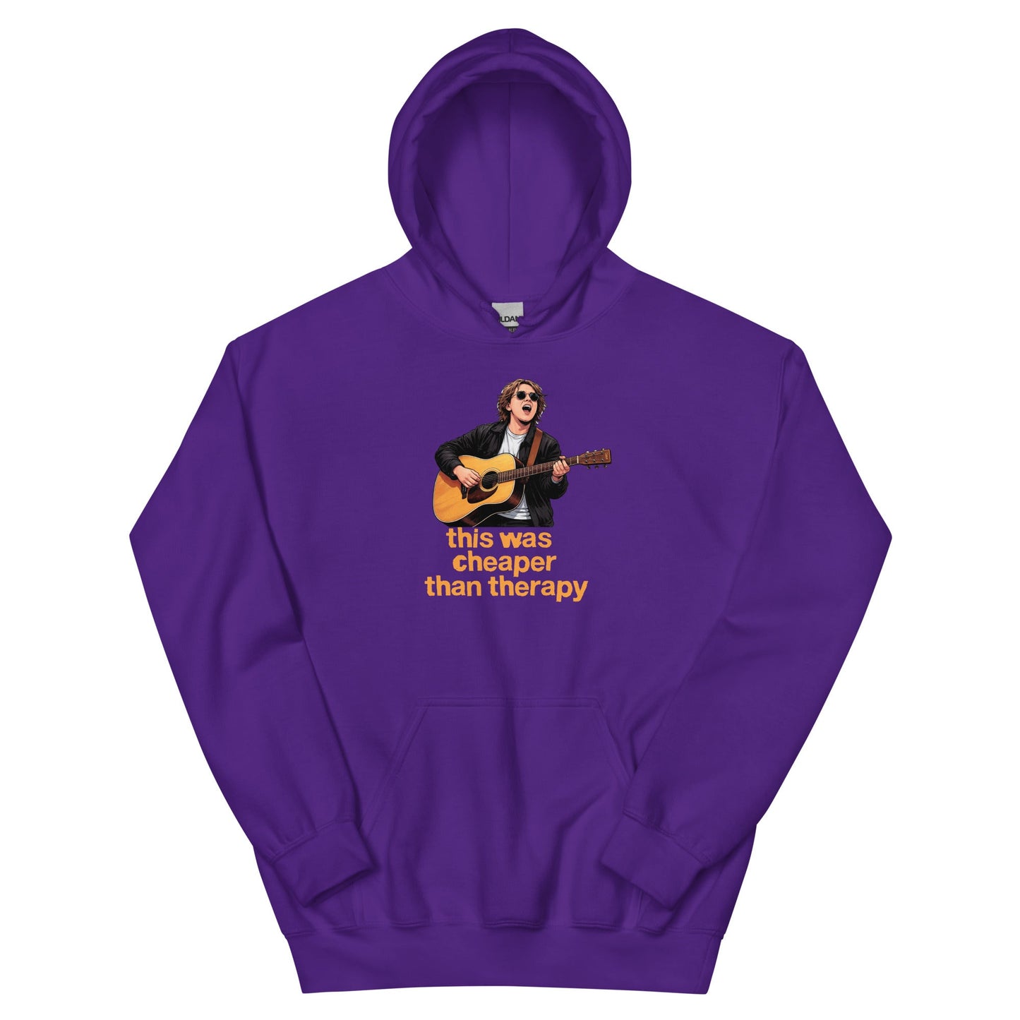 Lewis Capaldi Unisex Hoodie - This Was Cheaper Than Therapy - Funny Quotes alcyone213k