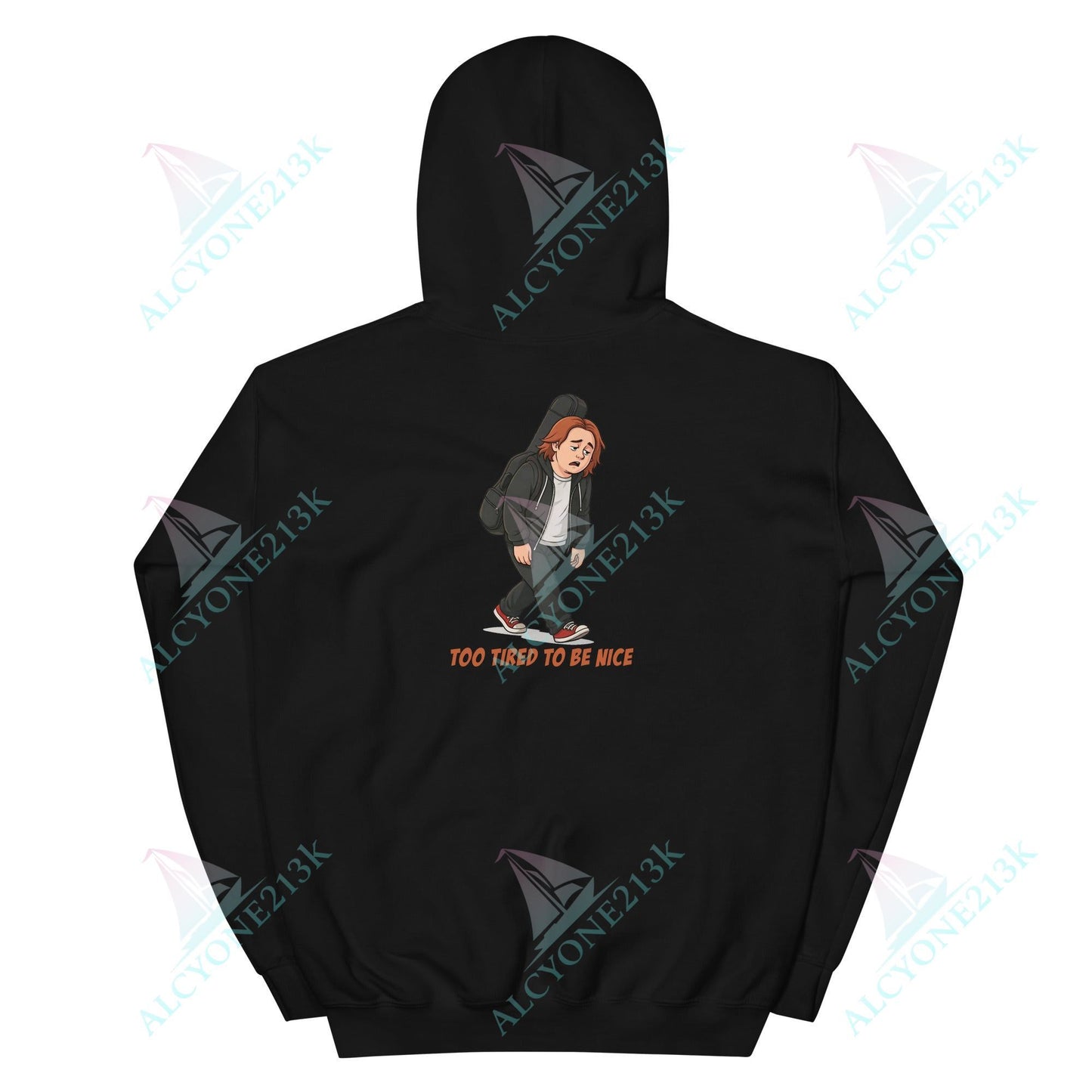 Lewis Capaldi Unisex Hoodie - To Tired To Be Nice - Funny Quotes alcyone213k