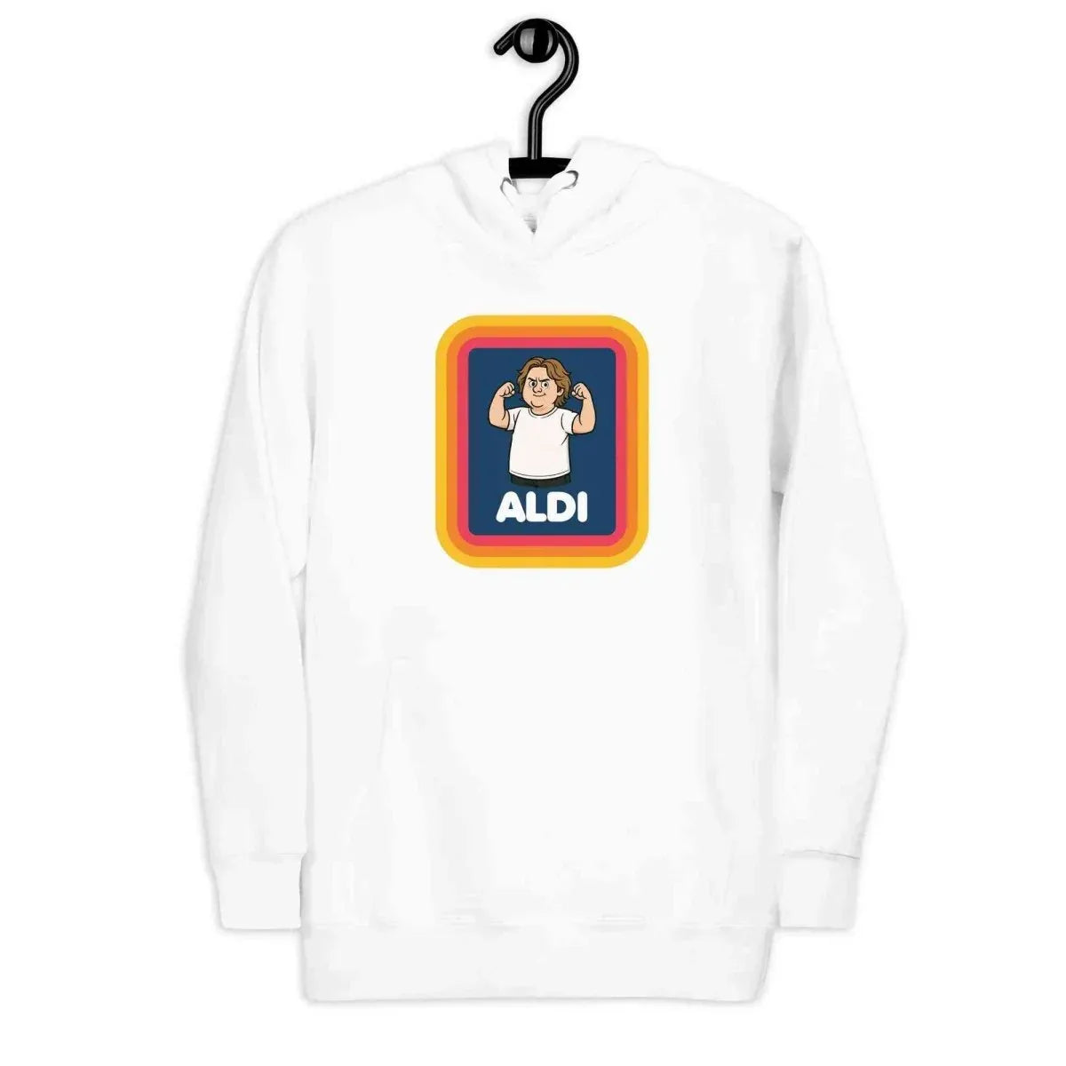 Lewis Capaldi Unisex Hoodie - Unique "Capaldi On A Aldi" Graphic Cotton Blend for True Fans alcyone213k