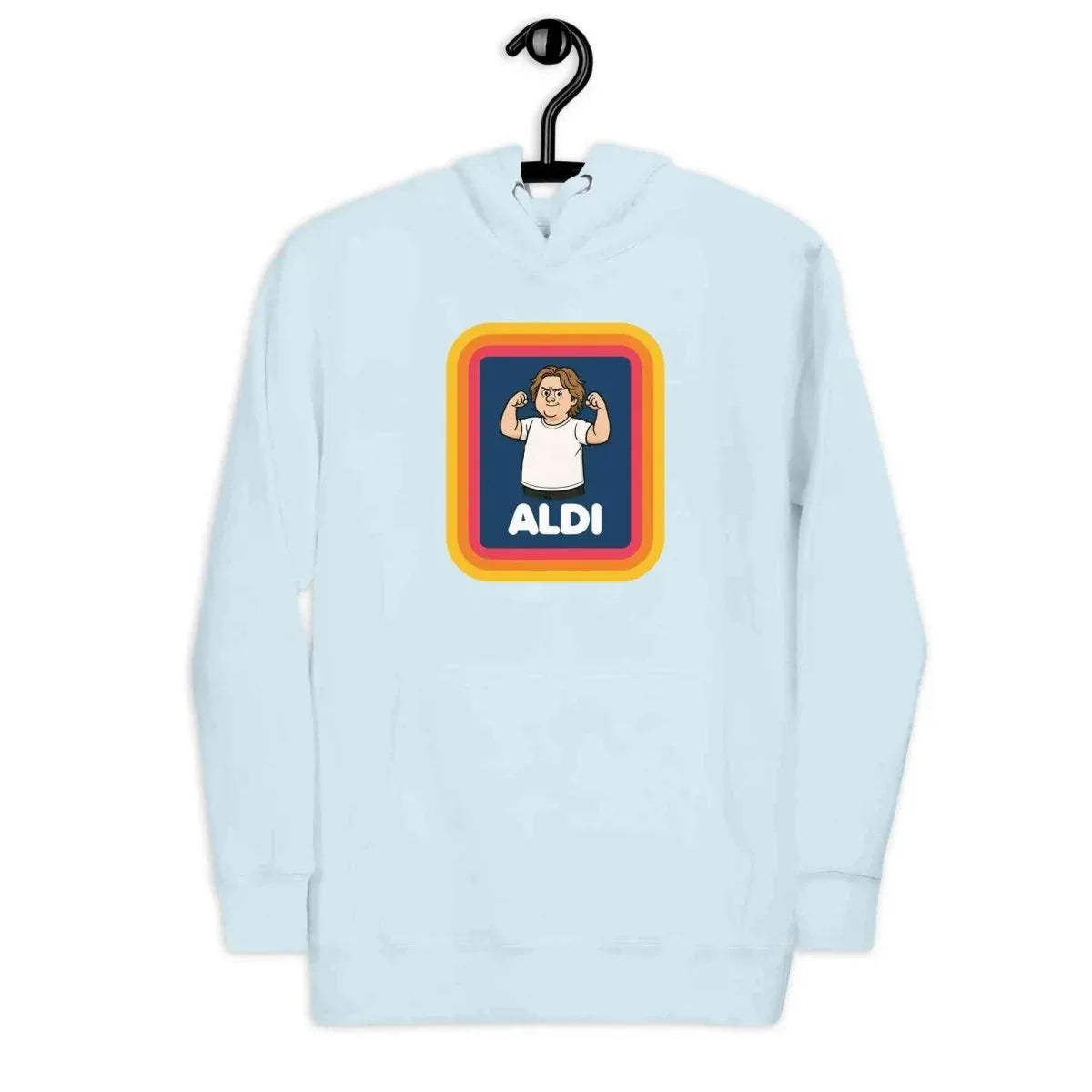 Lewis Capaldi Unisex Hoodie - Unique "Capaldi On A Aldi" Graphic Cotton Blend for True Fans alcyone213k