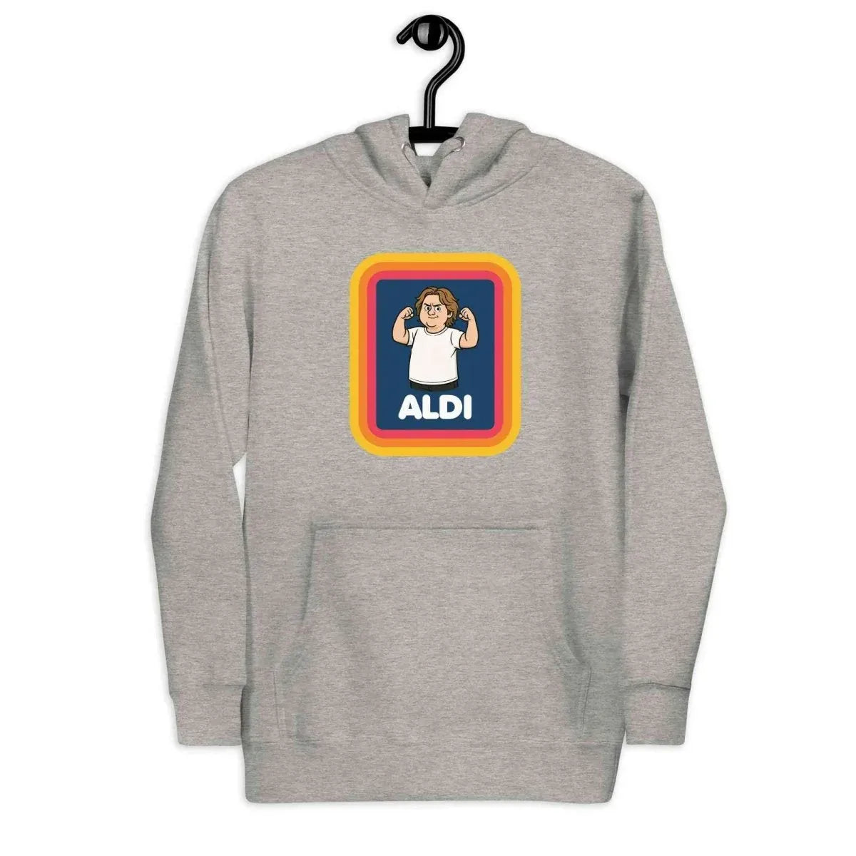 Lewis Capaldi Unisex Hoodie - Unique "Capaldi On A Aldi" Graphic Cotton Blend for True Fans alcyone213k
